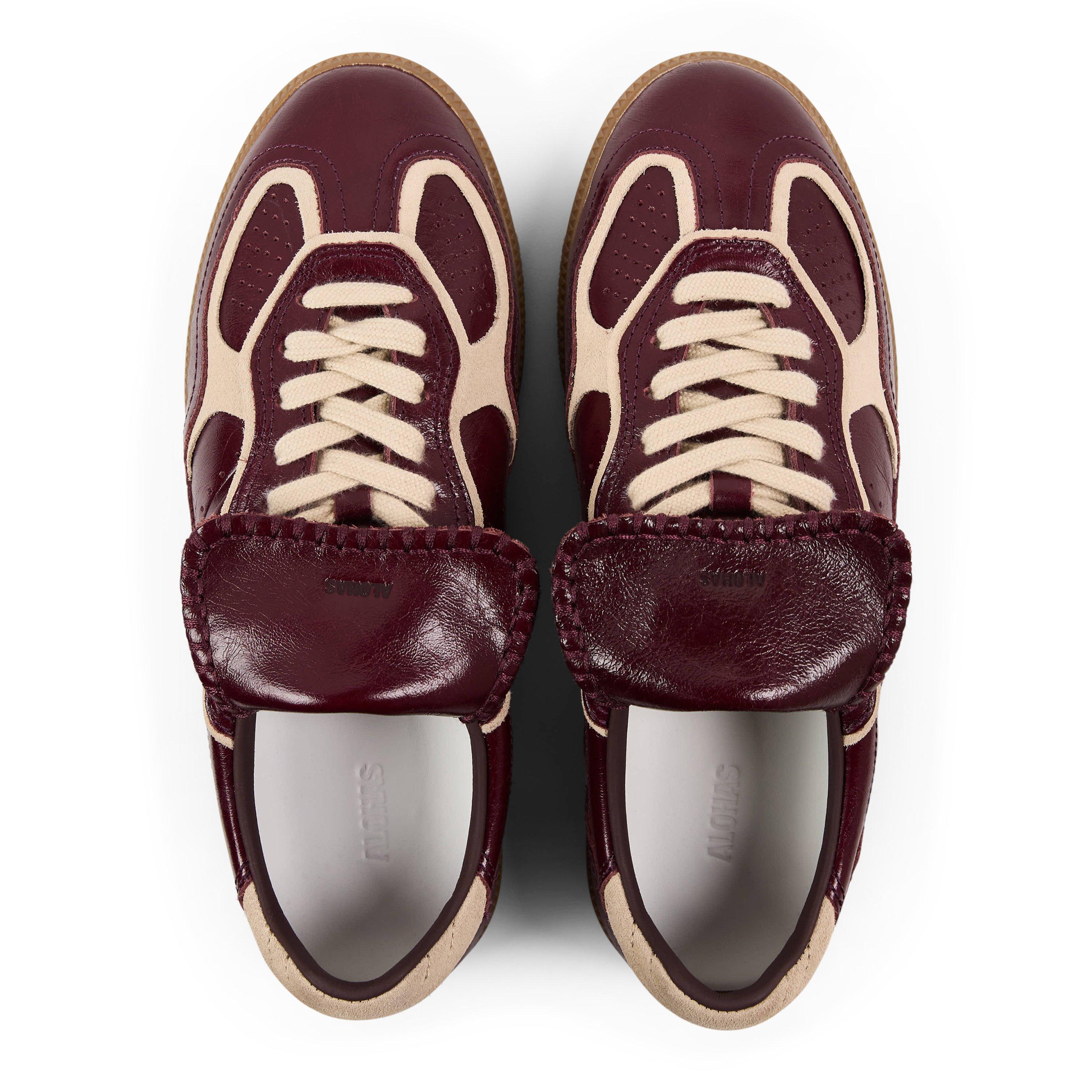 Burgundy - Alohas - Women's Tb.490 Club Low-Top Trainers - 5
