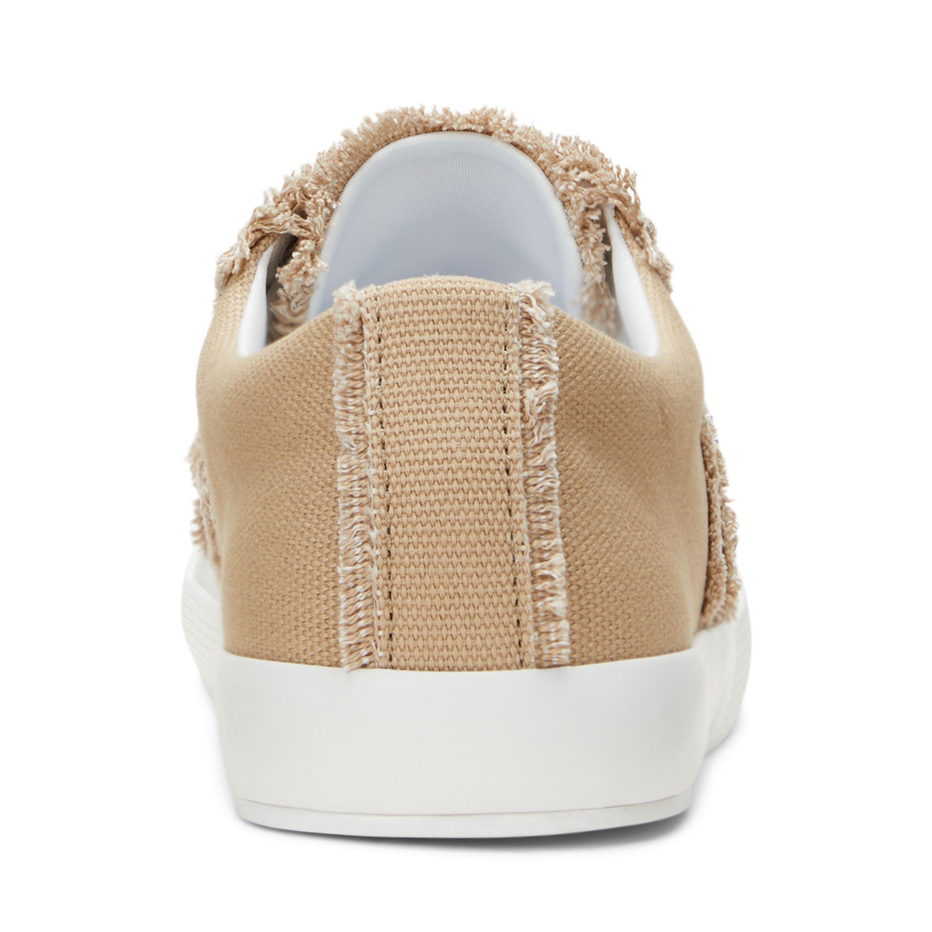 Sand Dune - Lauren by Ralph Lauren - Women's Janson Leather Court Trainers - 4