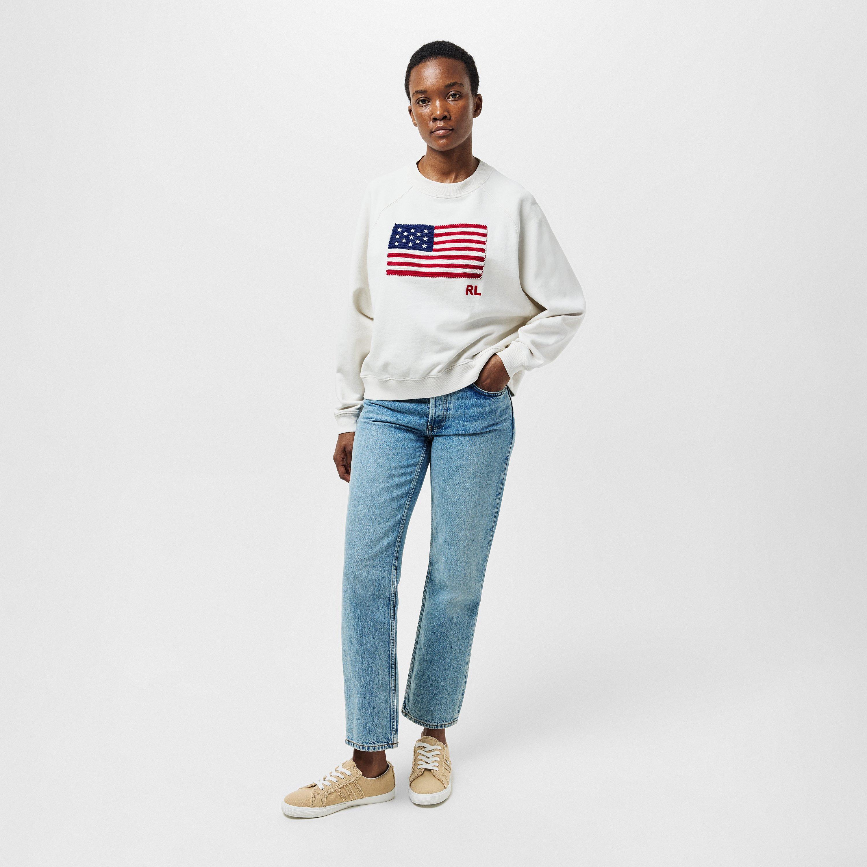 Sand Dune - Lauren by Ralph Lauren - Women's Janson Leather Court Trainers - 7