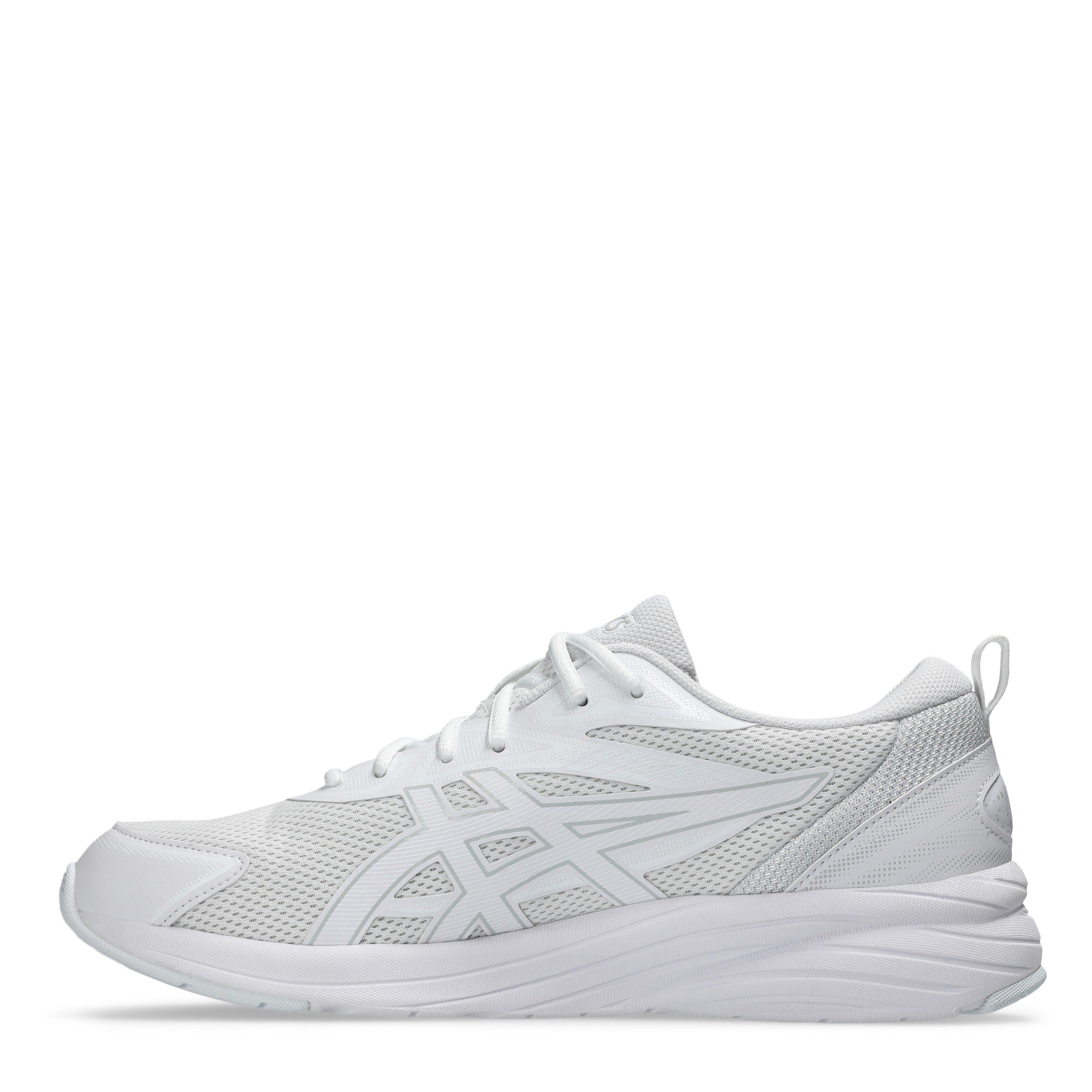 Wit/Wolk Grijs - Asics - Gel-Quantum Kei Womens Trainers - 2