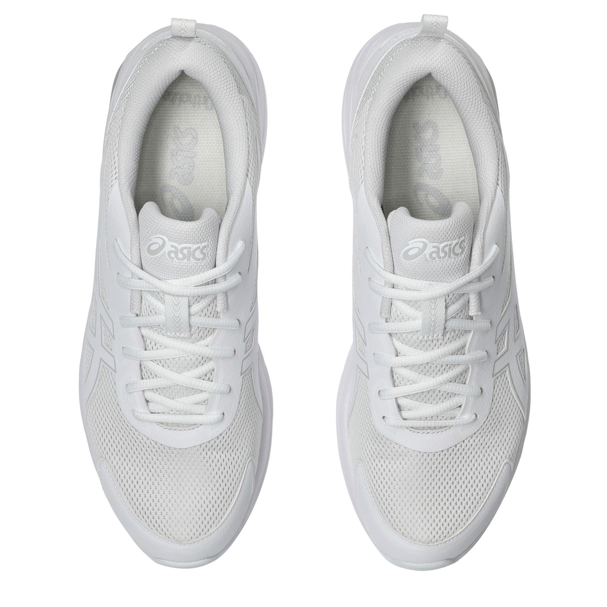 Wit/Wolk Grijs - Asics - Gel-Quantum Kei Womens Trainers - 6