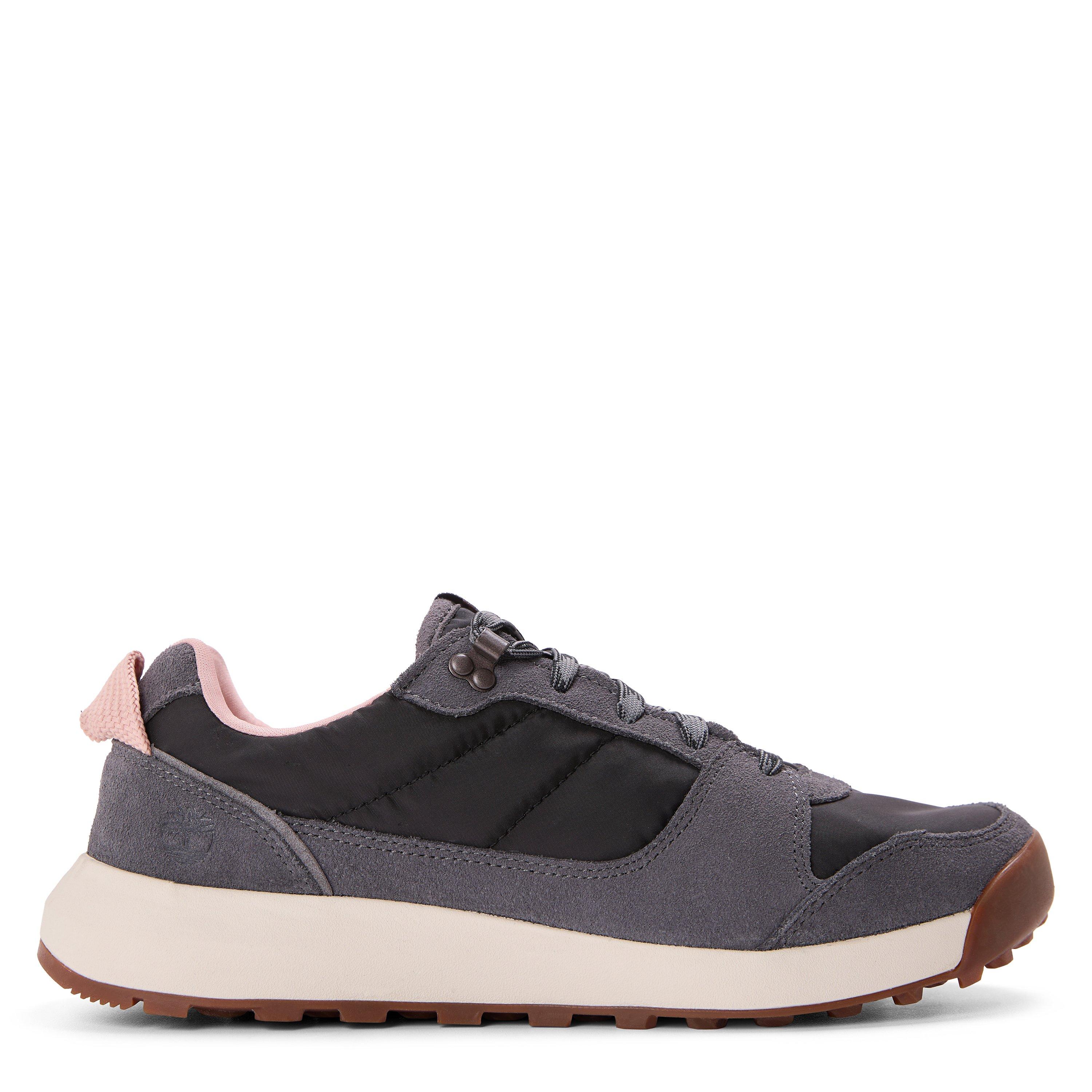 Black Woven - Timberland - Women's Low Lc Sneaker Retro Swift Lace Up Low-Top Trainers - 1