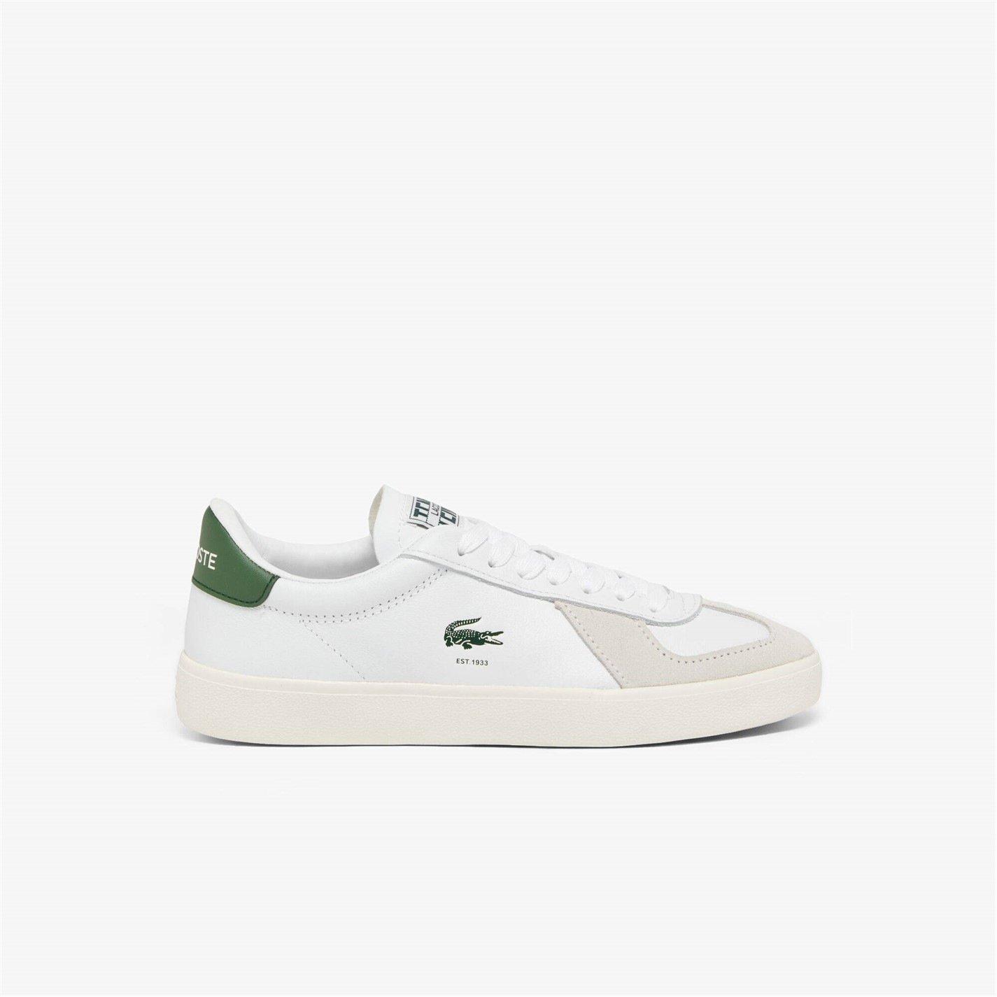 White - Lacoste - Baseshot Pro Low Trainers - 4