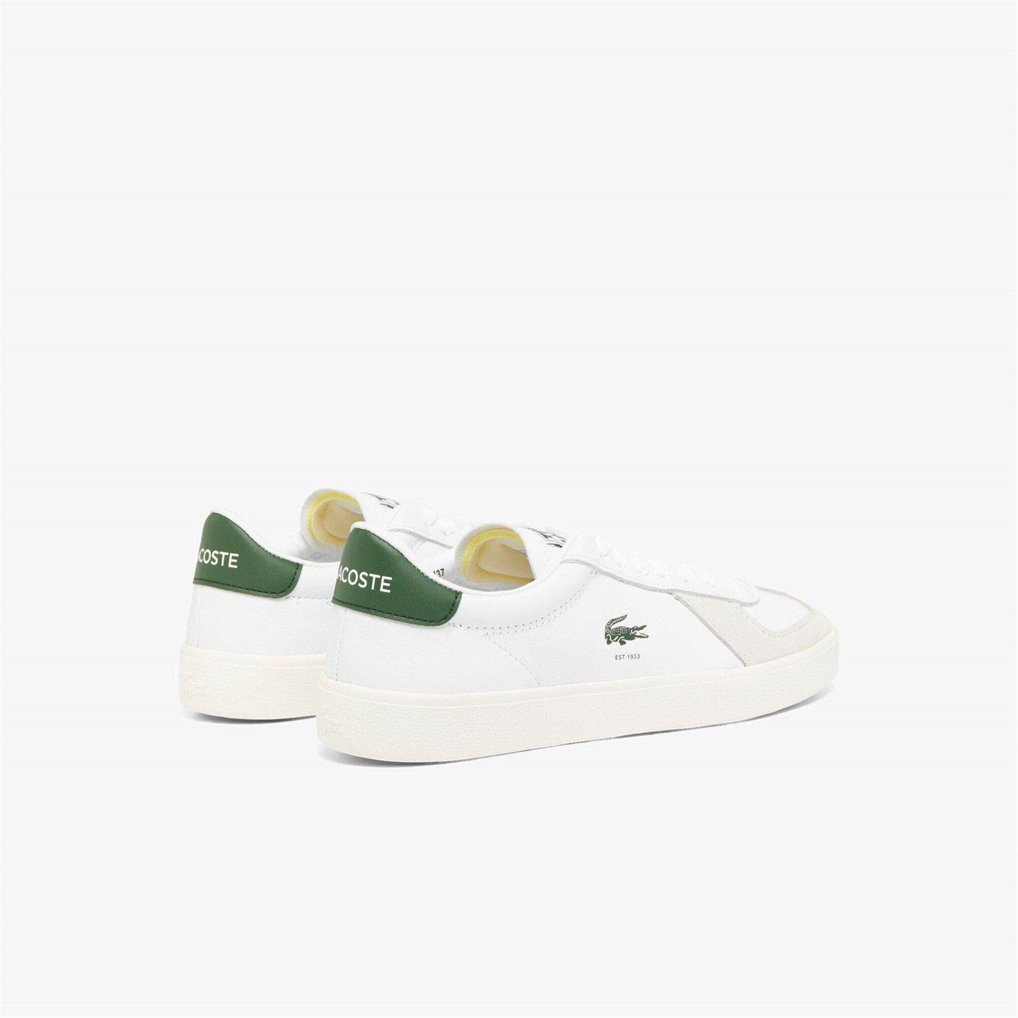 White - Lacoste - Baseshot Pro Low Trainers - 6