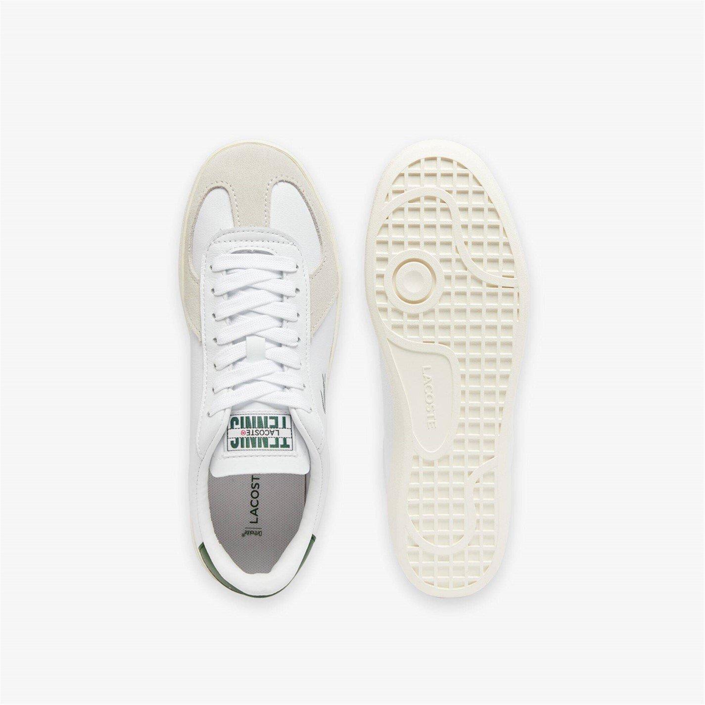 White - Lacoste - Baseshot Pro Low Trainers - 7