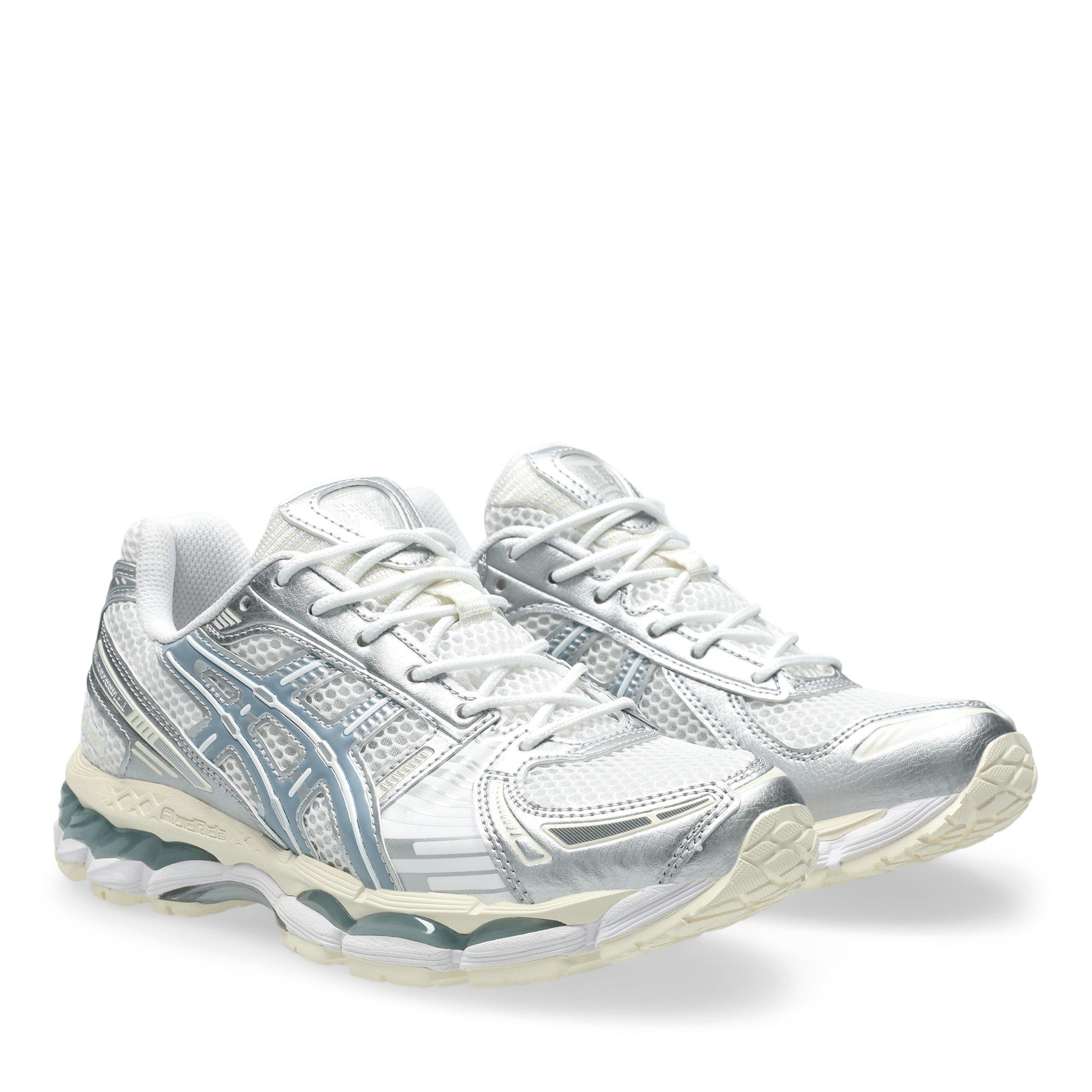White/Dlph Grey - Asics - Women's Gel Kayano Low-Top Trainers - 5