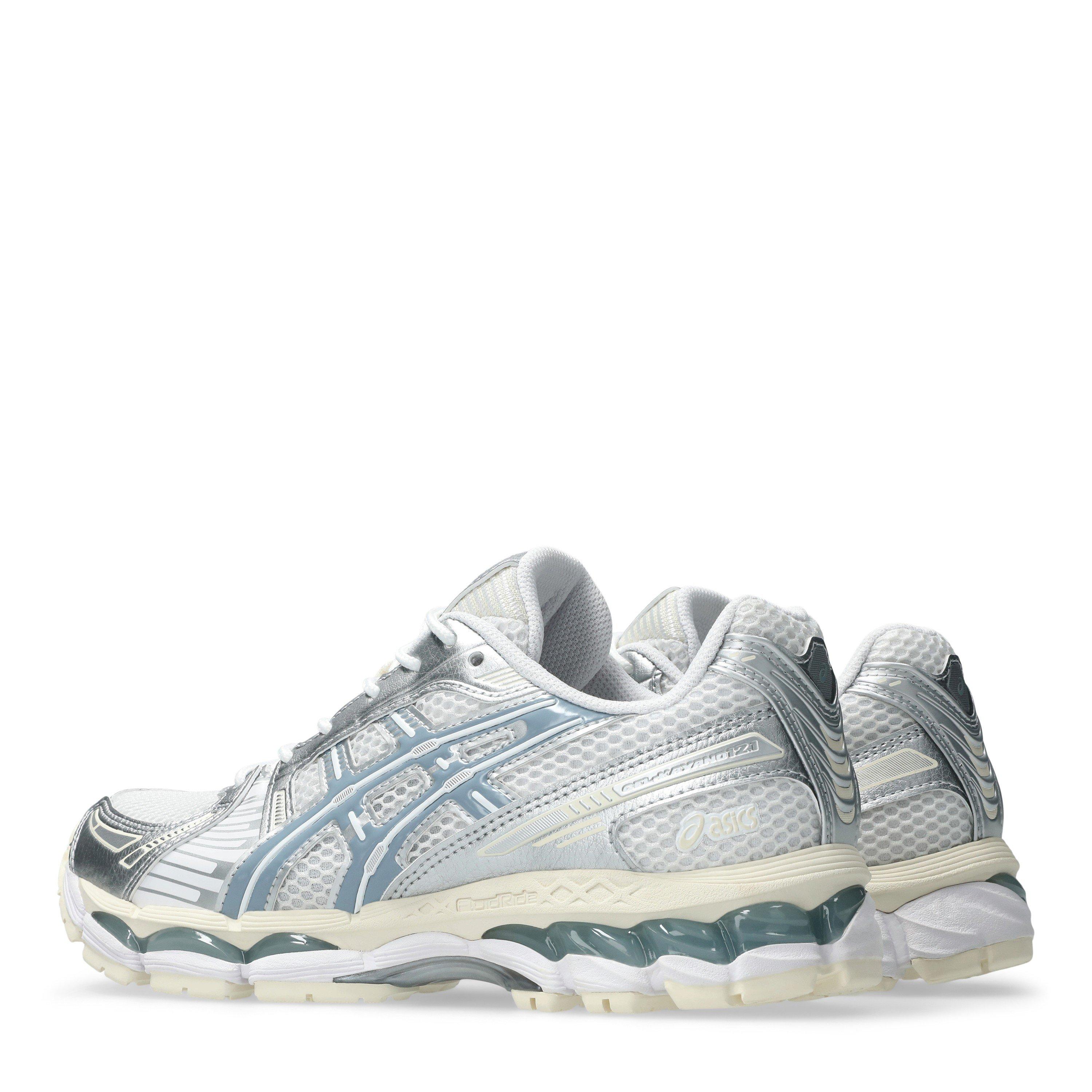 White/Dlph Grey - Asics - Women's Gel Kayano Low-Top Trainers - 6