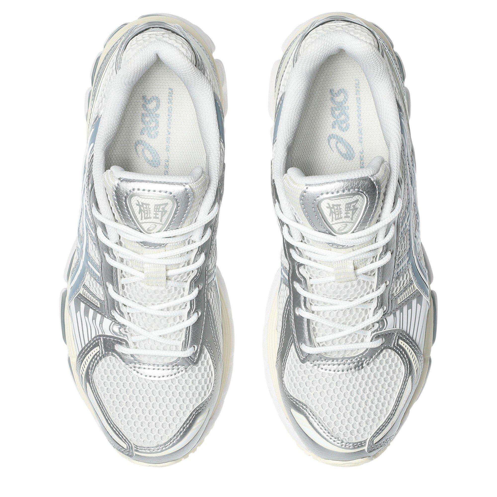 White/Dlph Grey - Asics - Women's Gel Kayano Low-Top Trainers - 8