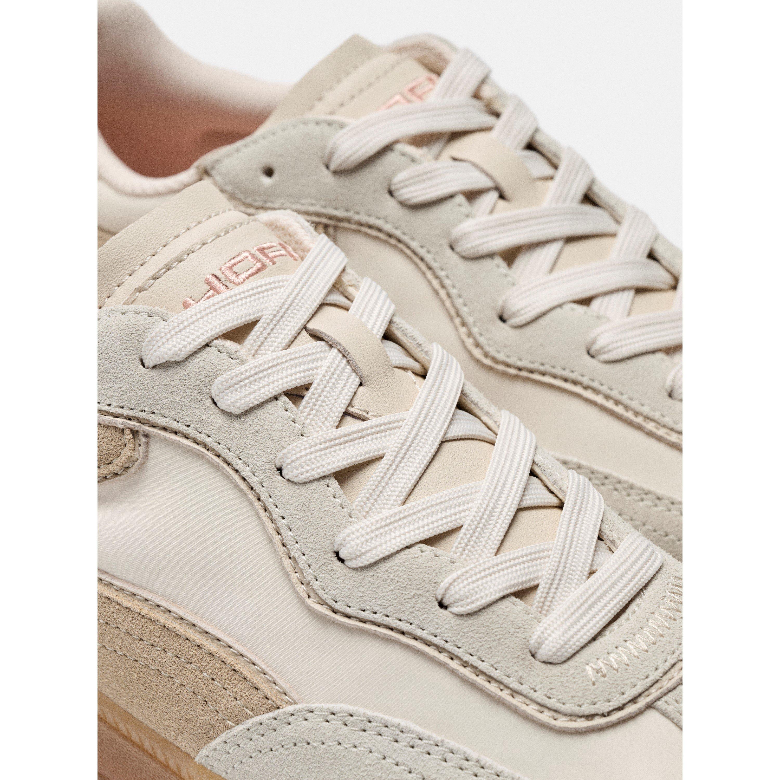 Beige - Hoff - Womens Park Sneaker Low-Top Trainers - 3