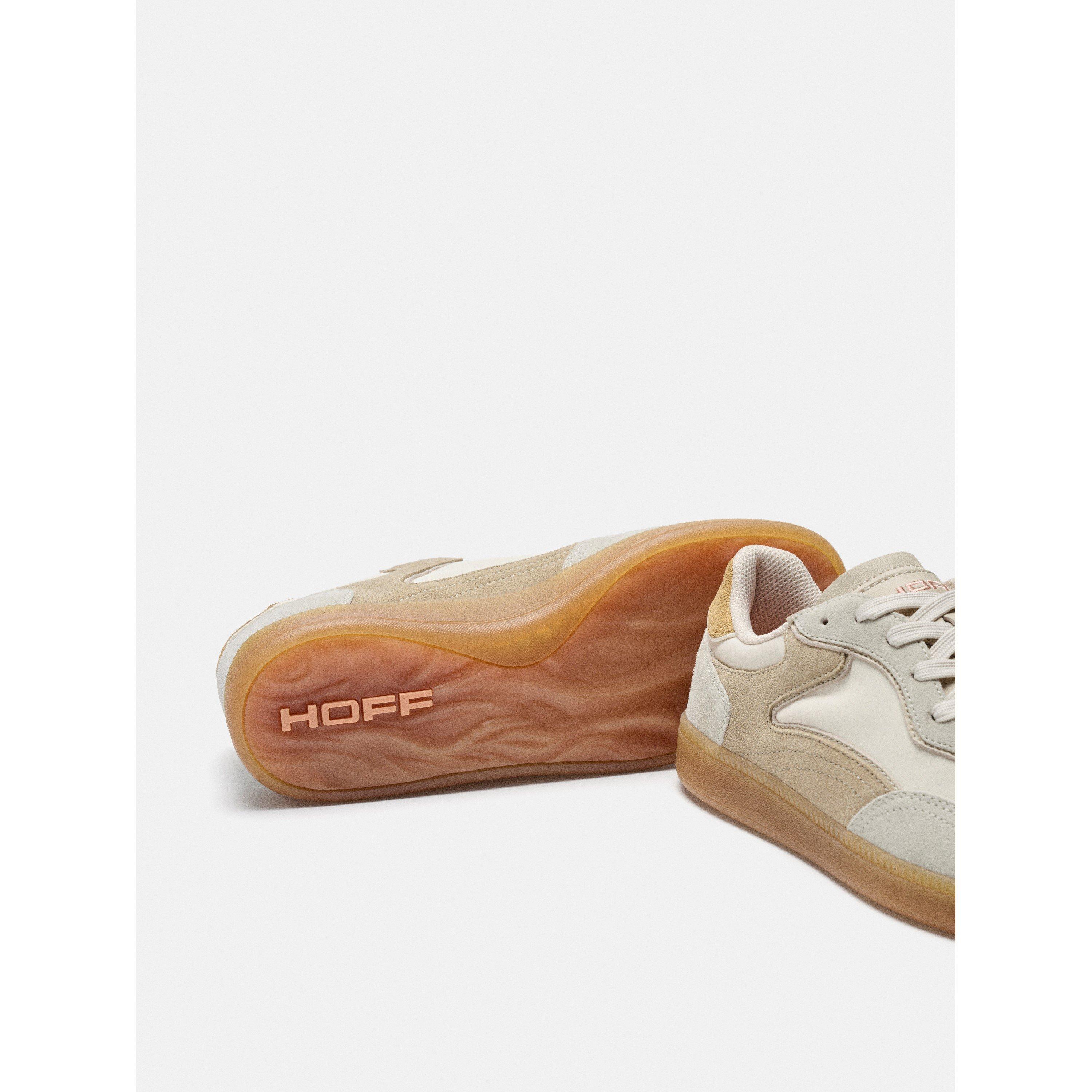 Beige - Hoff - Womens Park Sneaker Low-Top Trainers - 4