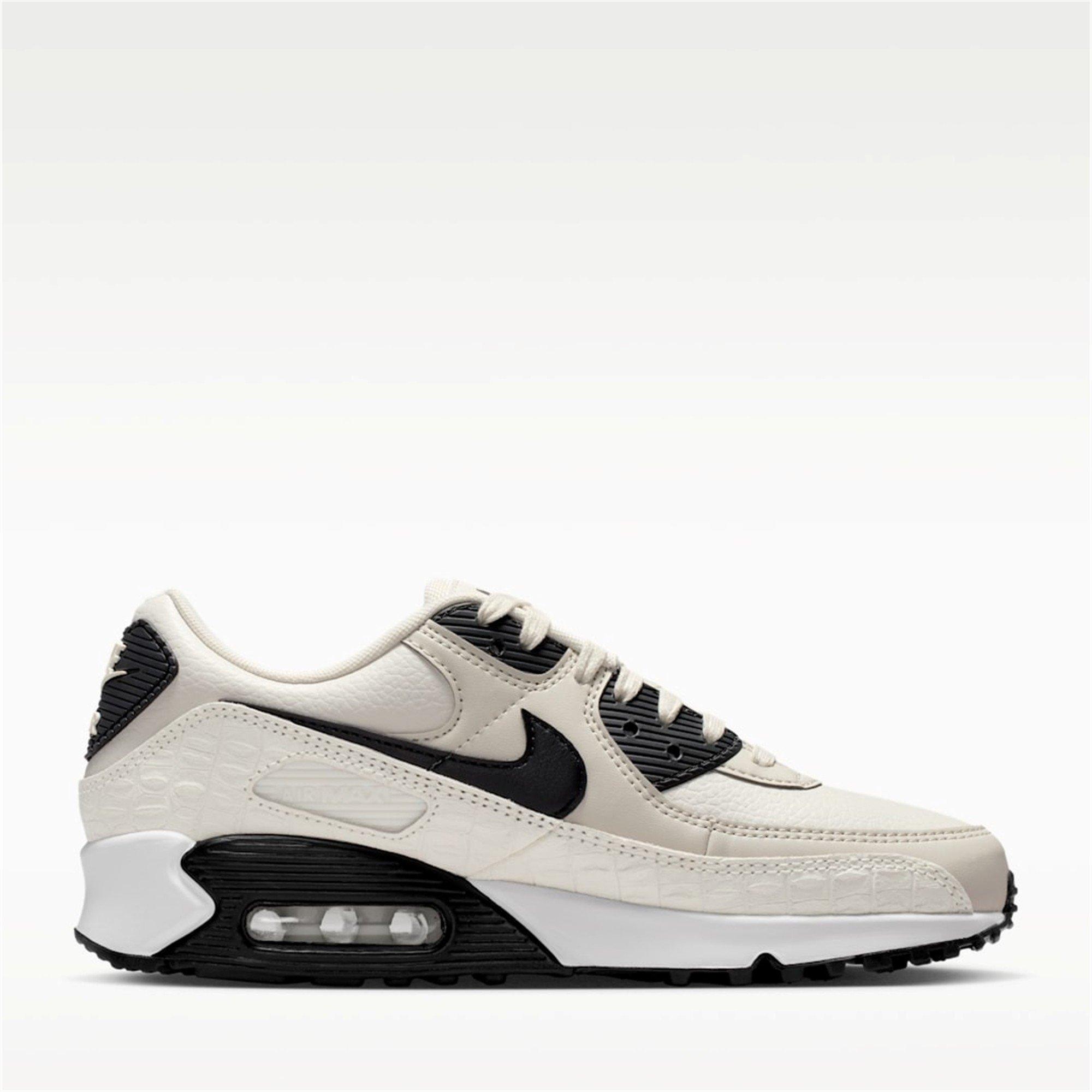 Sail/Black - Nike - Nike Air Max 90 Ladies - 1