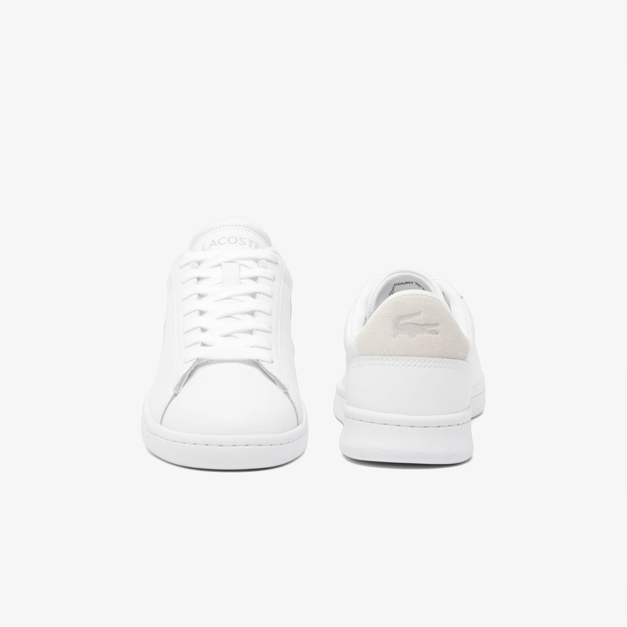 Bianco - Lacoste - Women's Low-Top Trainers - 5