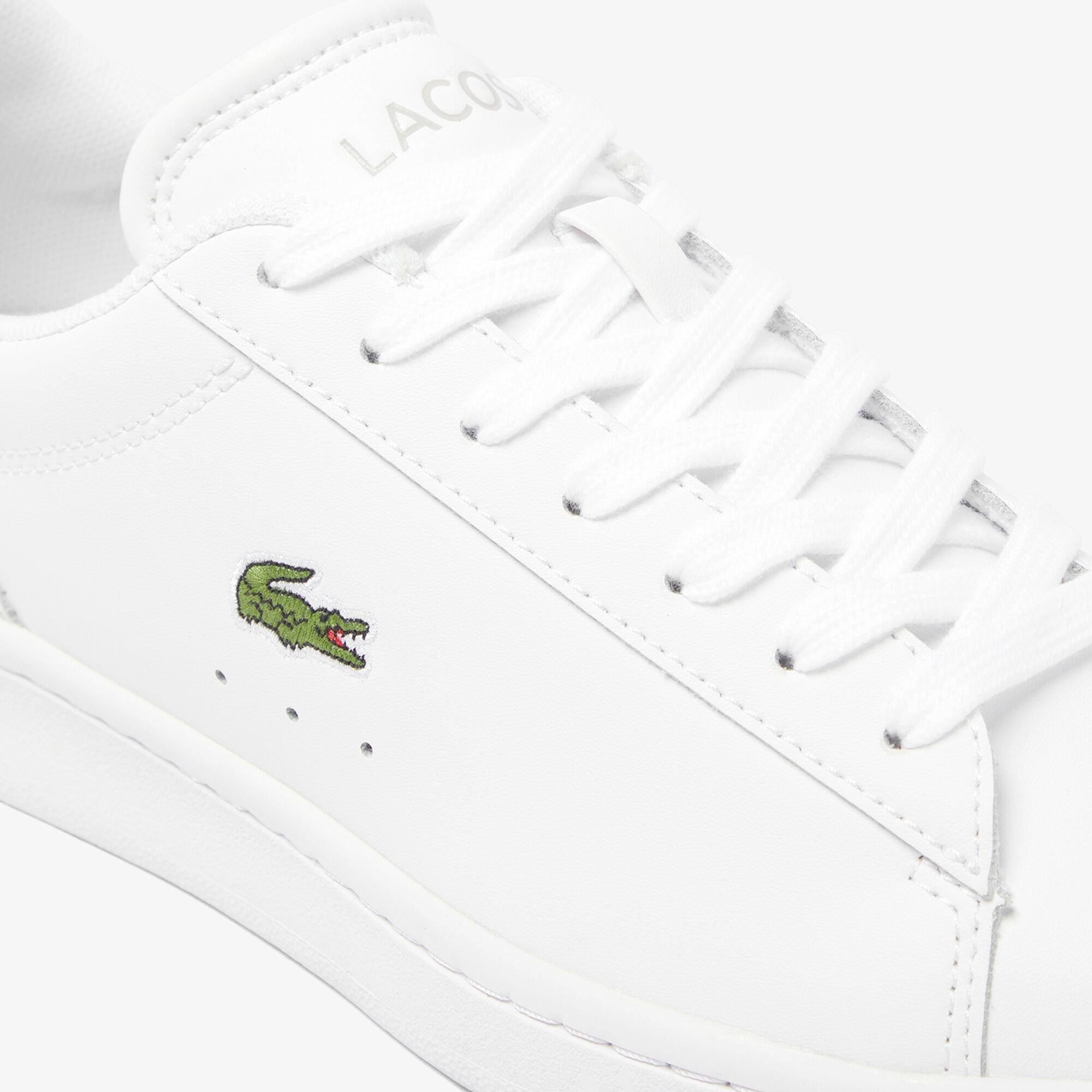 Bianco - Lacoste - Women's Low-Top Trainers - 6
