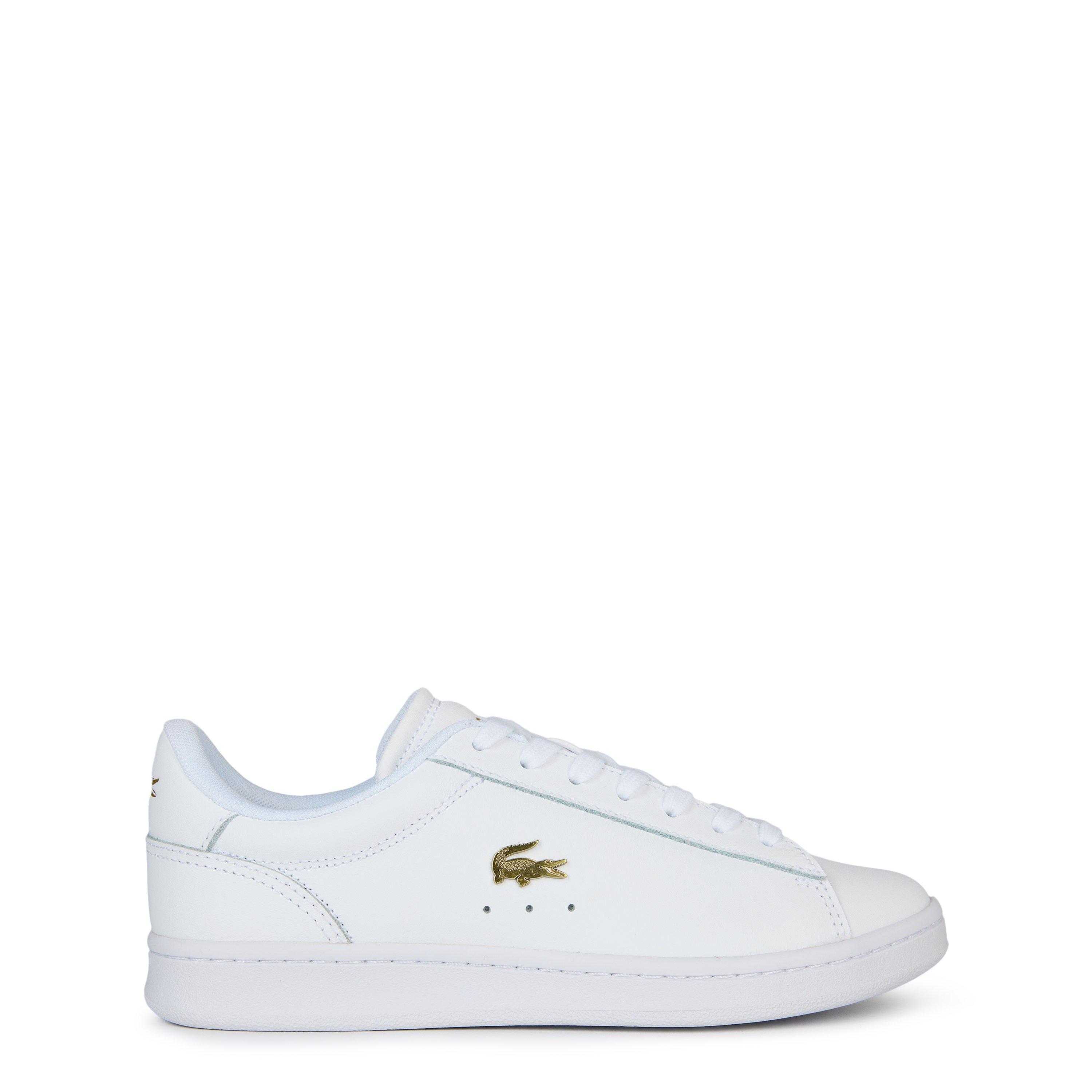 White/Gld - Lacoste - Women's Low-Top Trainers - 1