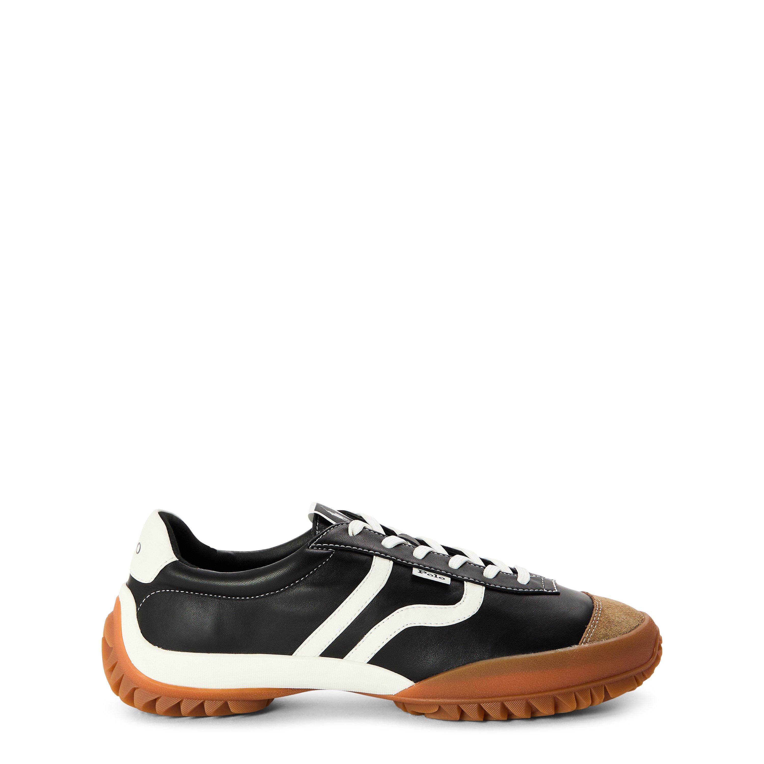 Polo Ralph Lauren Women's Trainers - Black/Deck - 7 (40.5)
