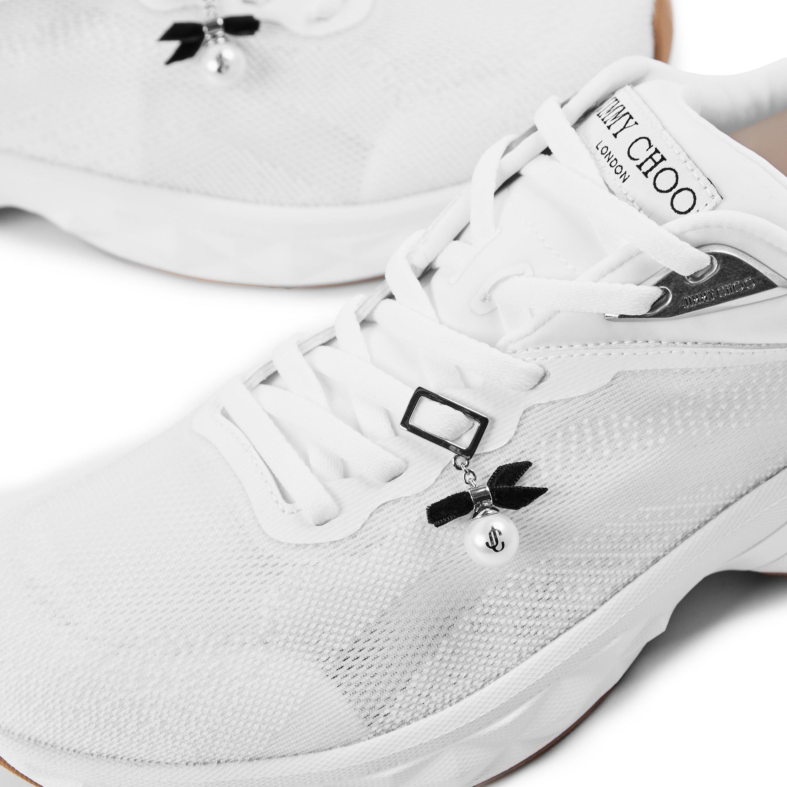 White - Jimmy Choo - Women's Diamond Run Runners - 3