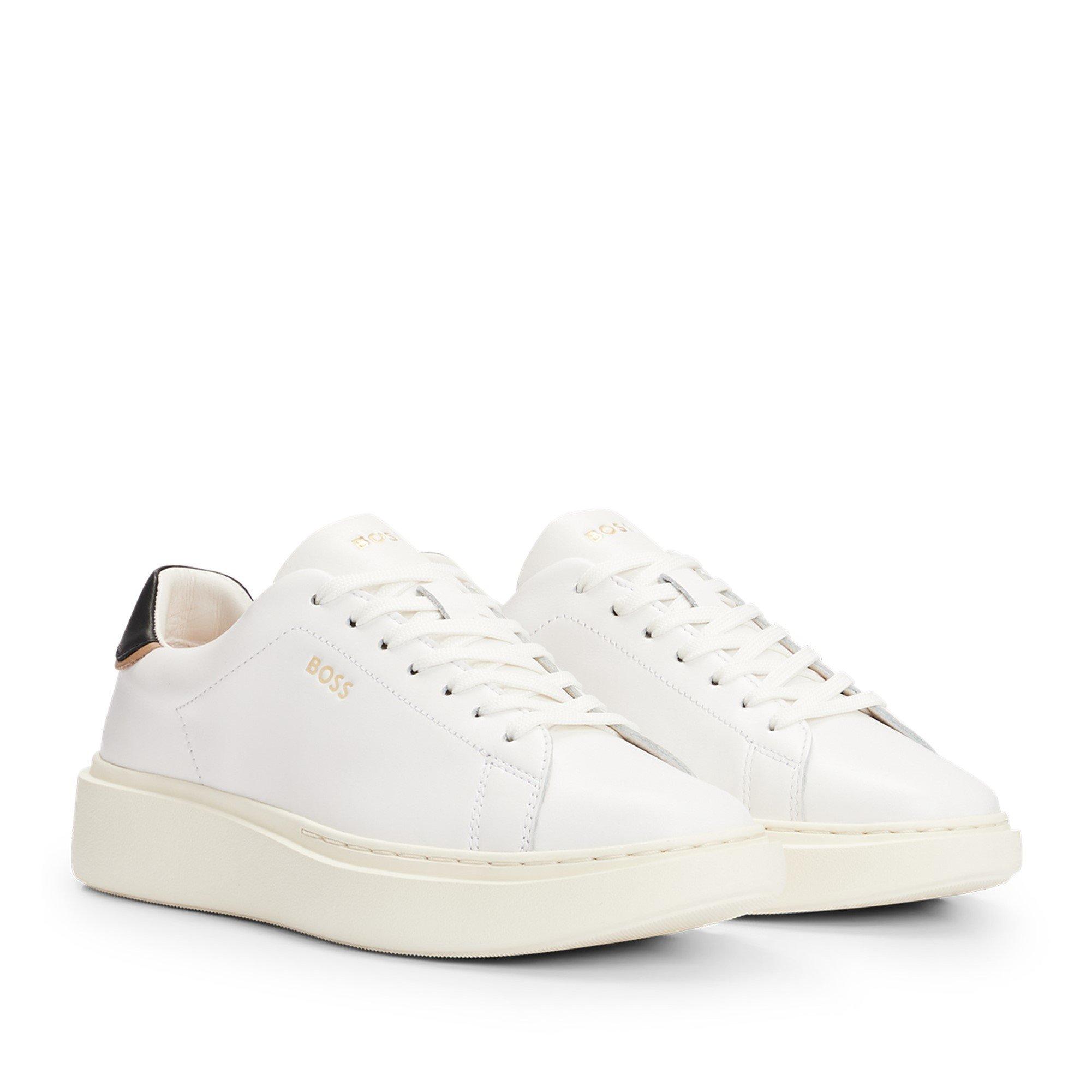 Open White - Boss - Women's Amber Runners Low-Top Trainers - 4