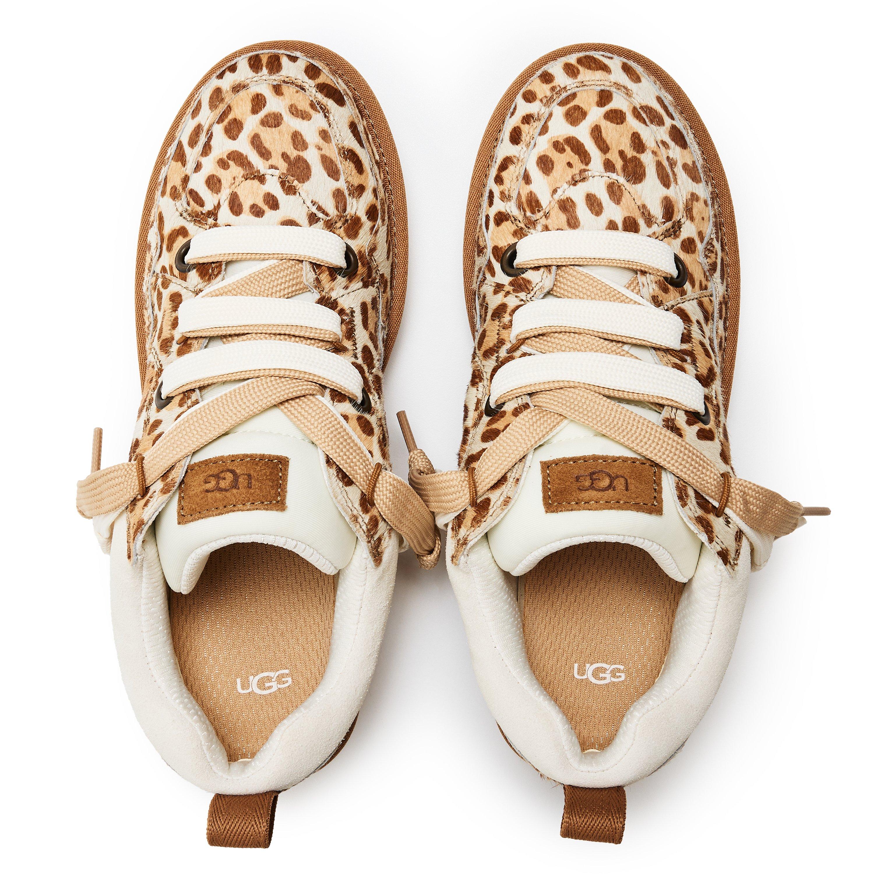 Leopard - Ugg - Women's Lowmel Lowmel Low-Top Trainers - 5