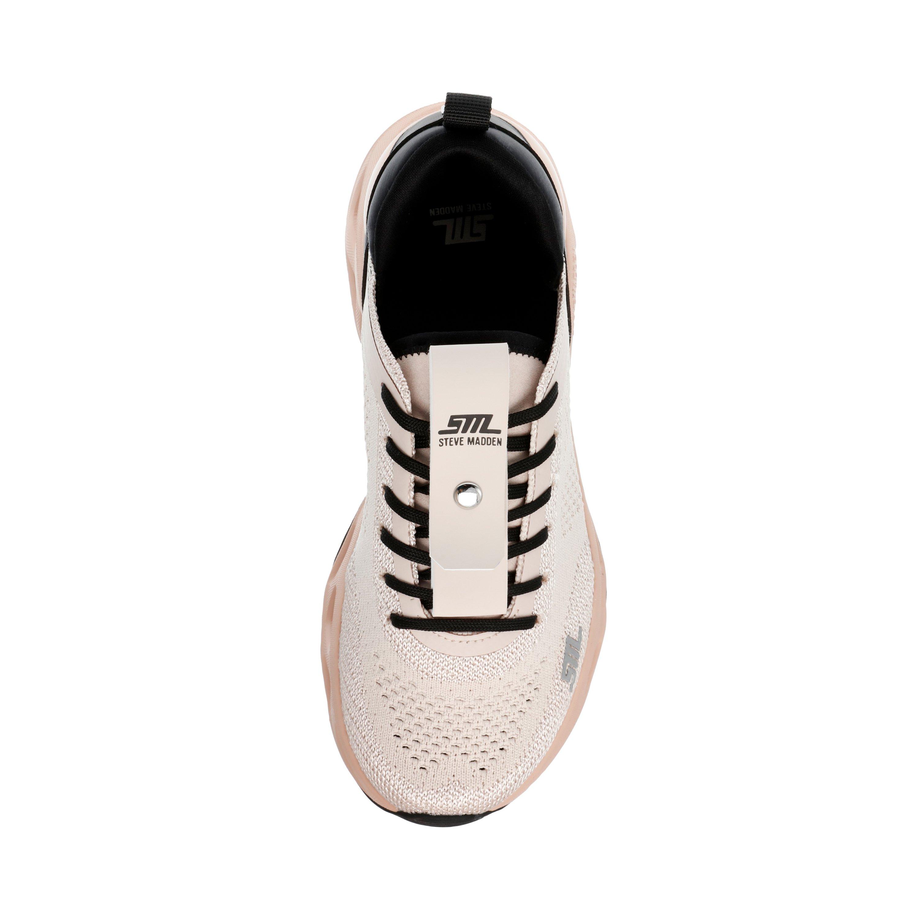 Blk/Blush - Steve Madden - Women's Surge Low-Top Trainers - 6