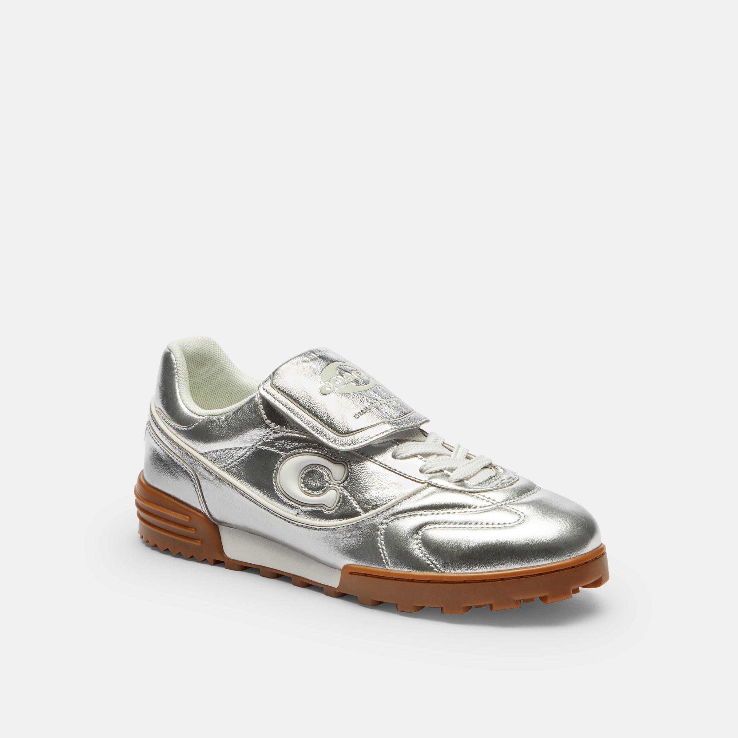 Silver - Coach - Women's Match Low-Top Trainers - 1