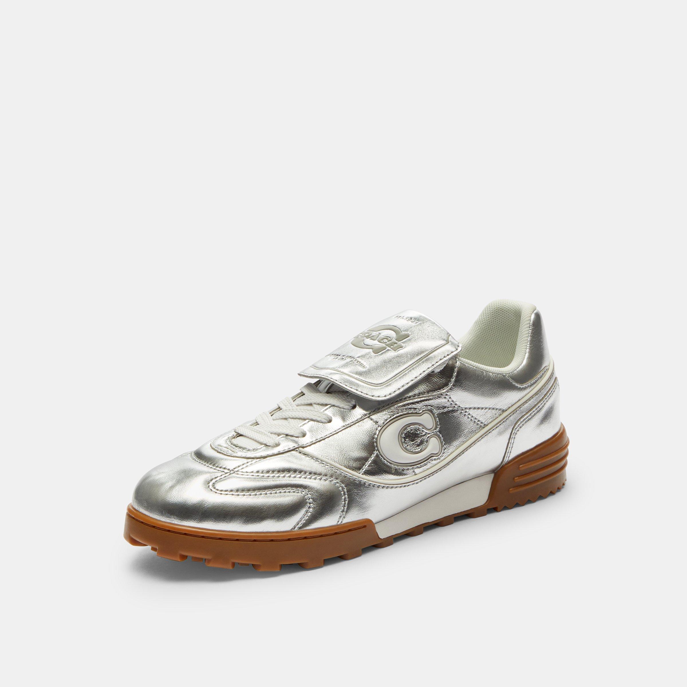 Silver - Coach - Women's Match Low-Top Trainers - 2