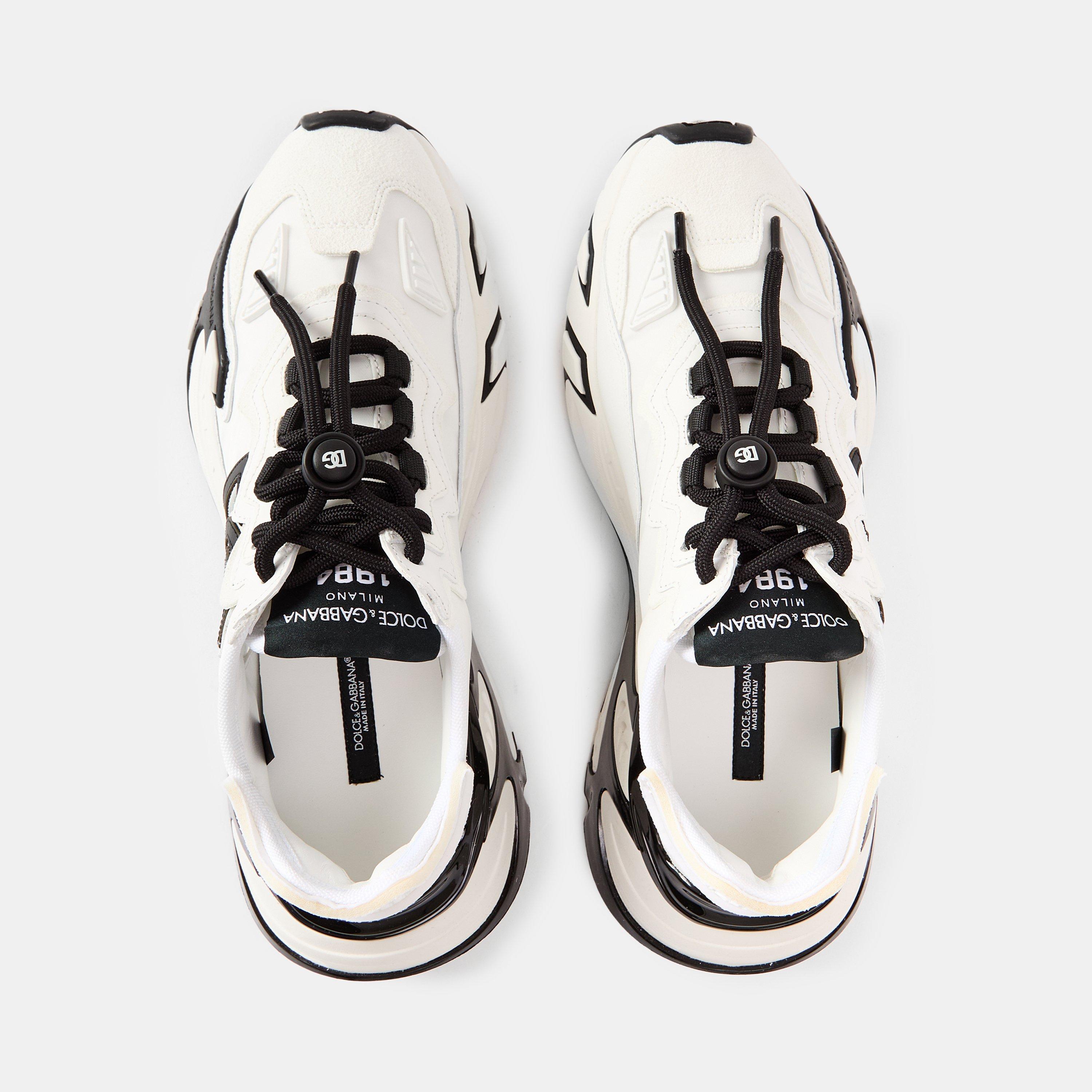 White Black - Dolce and Gabbana - Day Faster Sneakers - 4