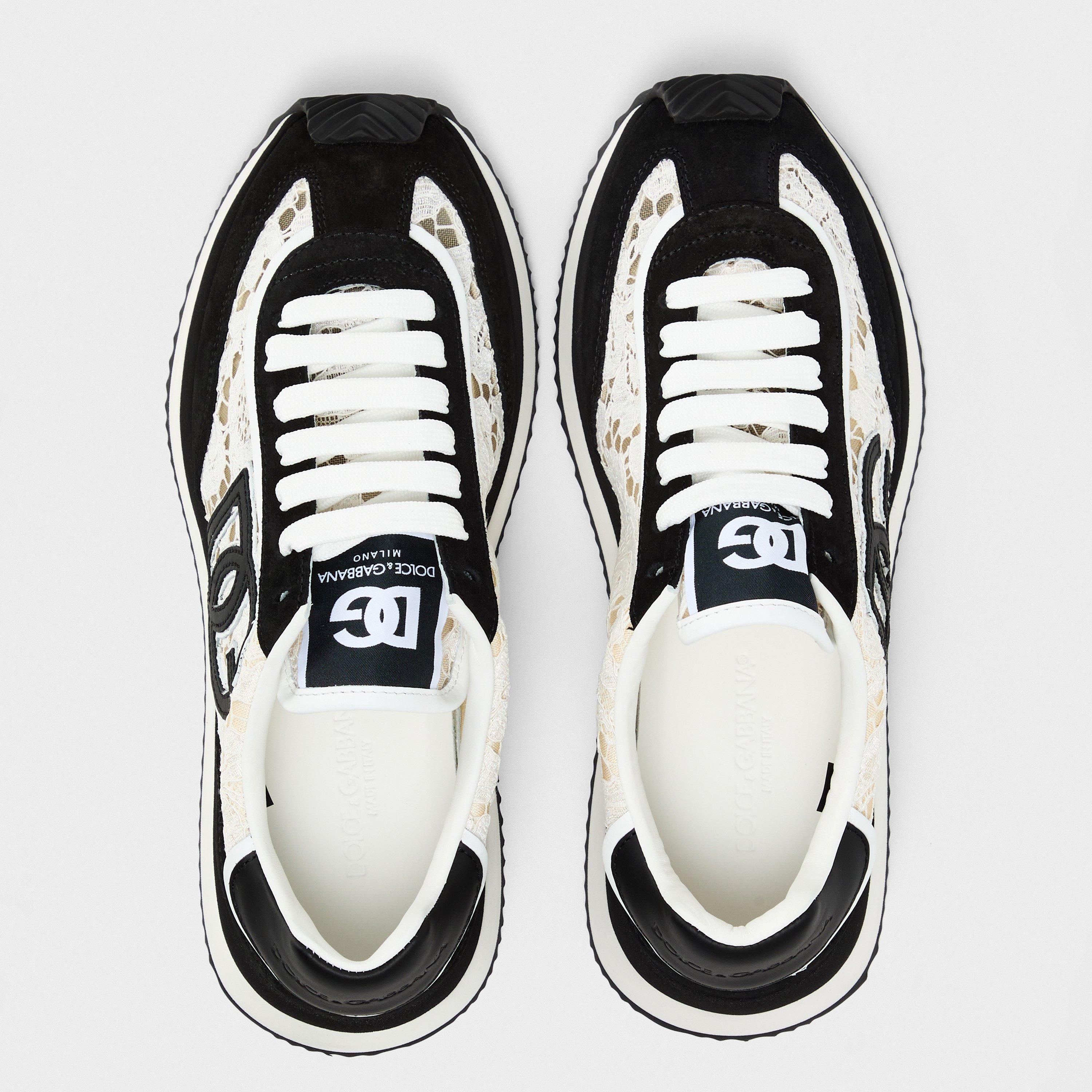 White Black - Dolce and Gabbana - Women's Runners - 5