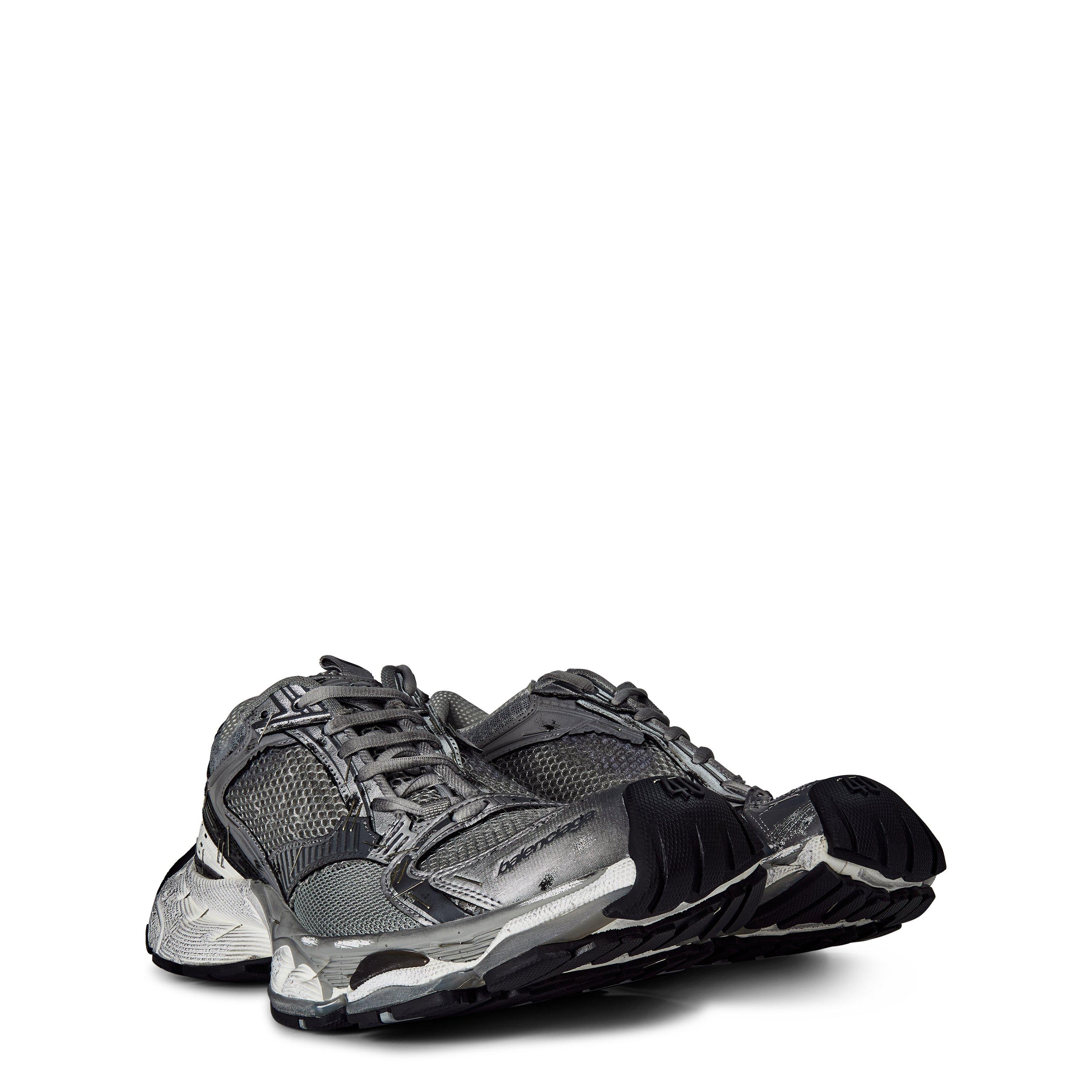 Grey/Silver/Blk - Balenciaga - Stapler Sneaker - 4