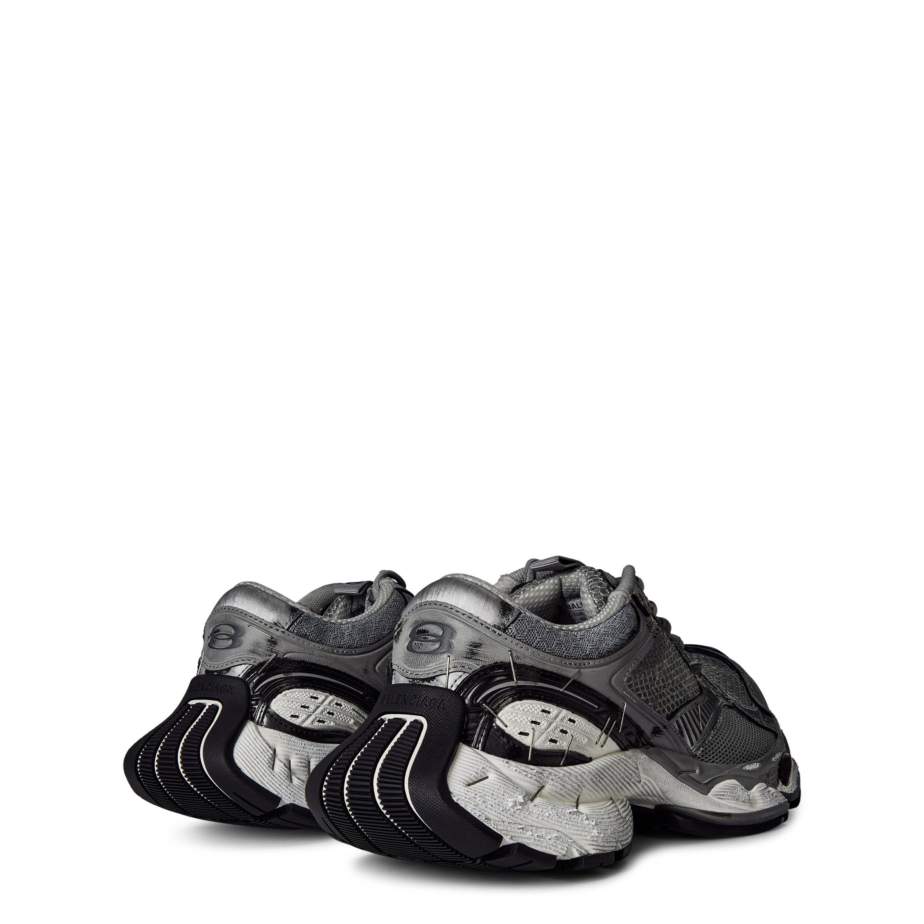 Grey/Silver/Blk - Balenciaga - Stapler Sneaker - 5