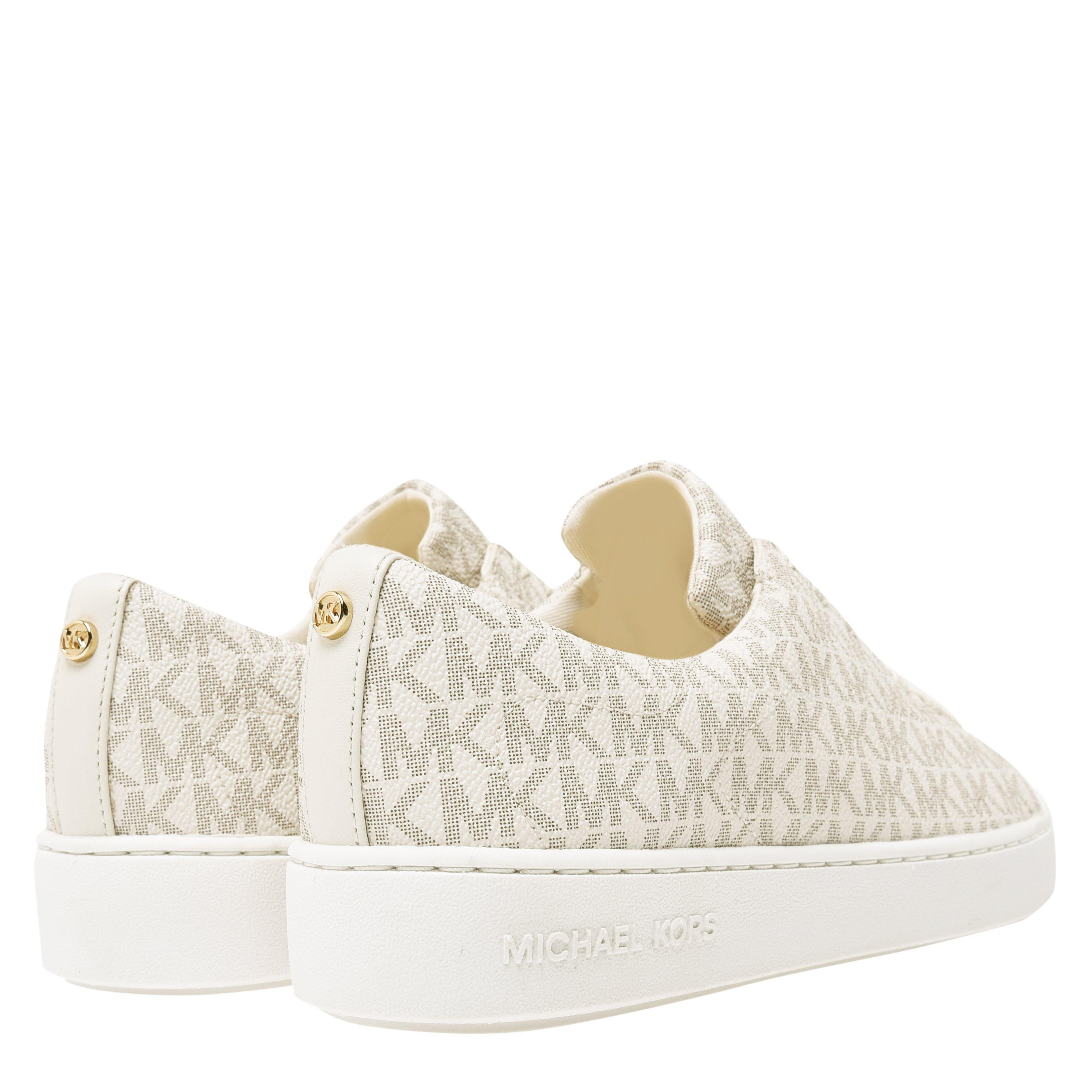 Vanilla 150 - MICHAEL Michael Kors - Women's Signature Keaton Low-Top Trainers - 4