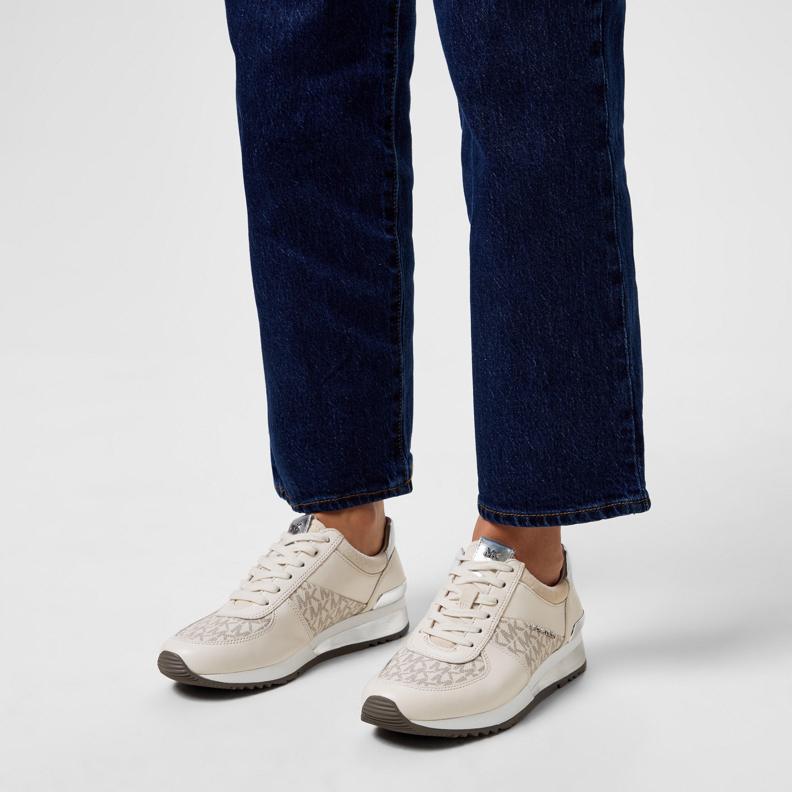 Vanille 150 - MICHAEL Michael Kors - Allie Metallic Trainers - 2