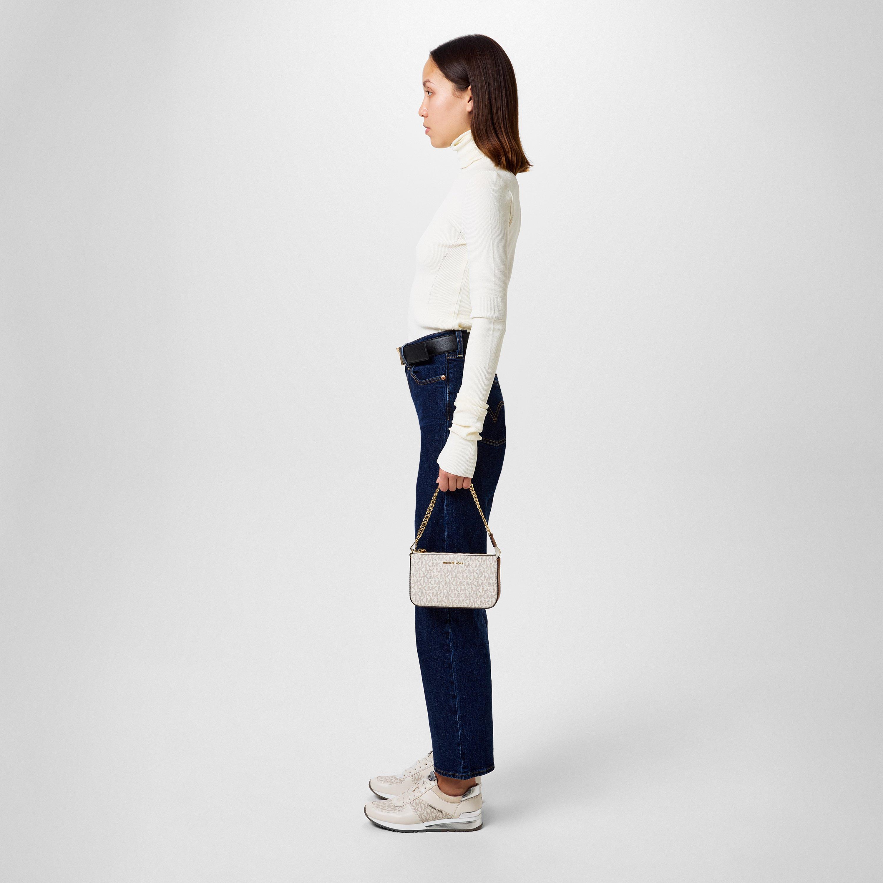 Vanille 150 - MICHAEL Michael Kors - Allie Metallic Trainers - 5