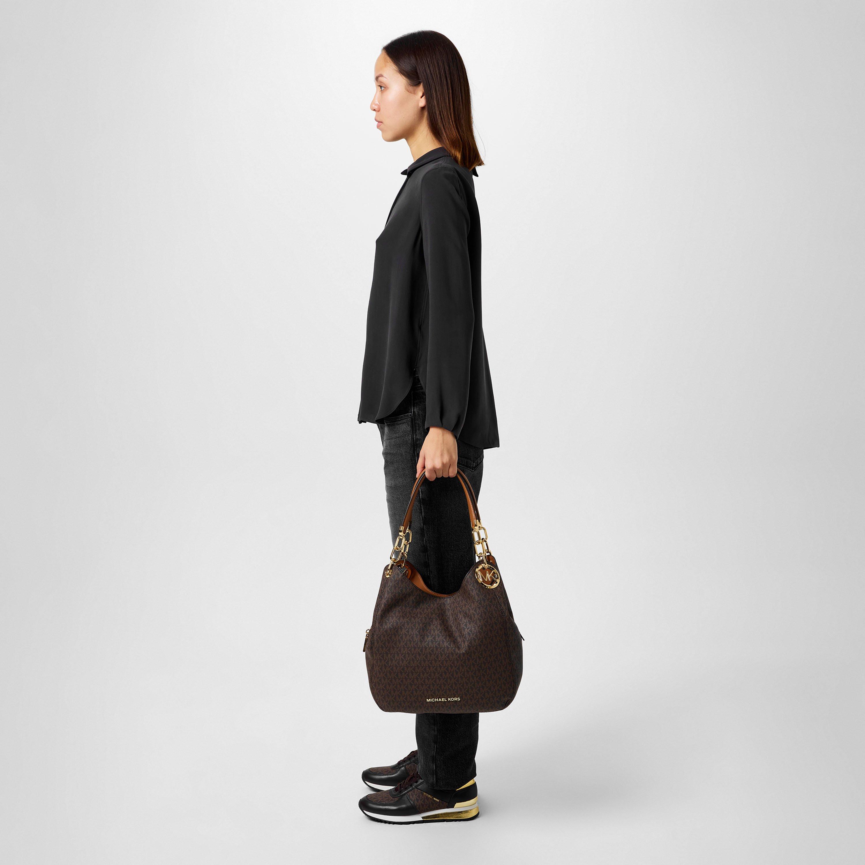 Brown 200 - MICHAEL Michael Kors - Allie Metallic Trainers - 6