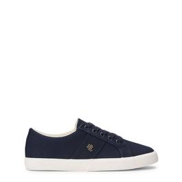 Lauren by Ralph Lauren Janson Canvas Trainers