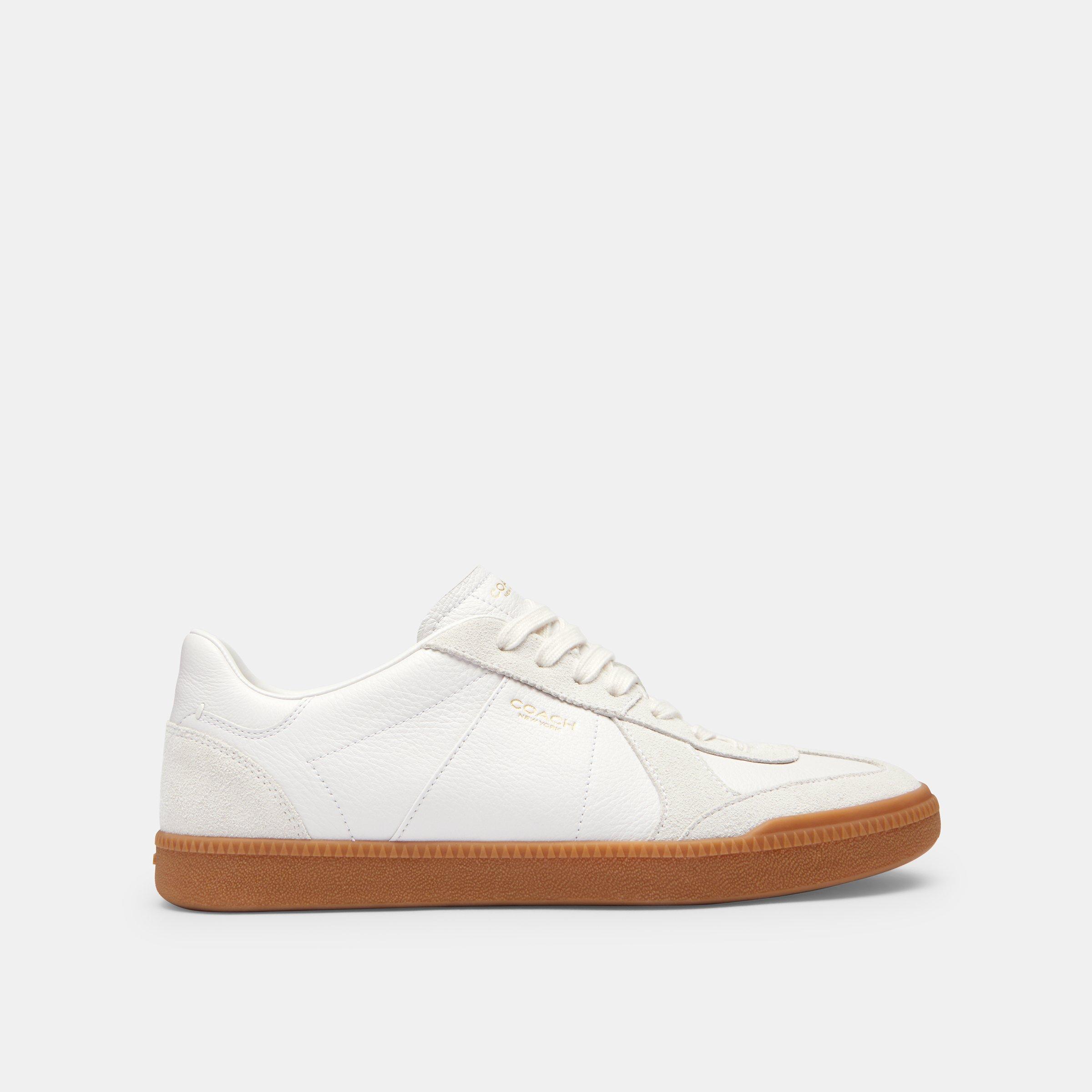 Optic White - Coach - Women's Ellis Low-Top Trainers - 2