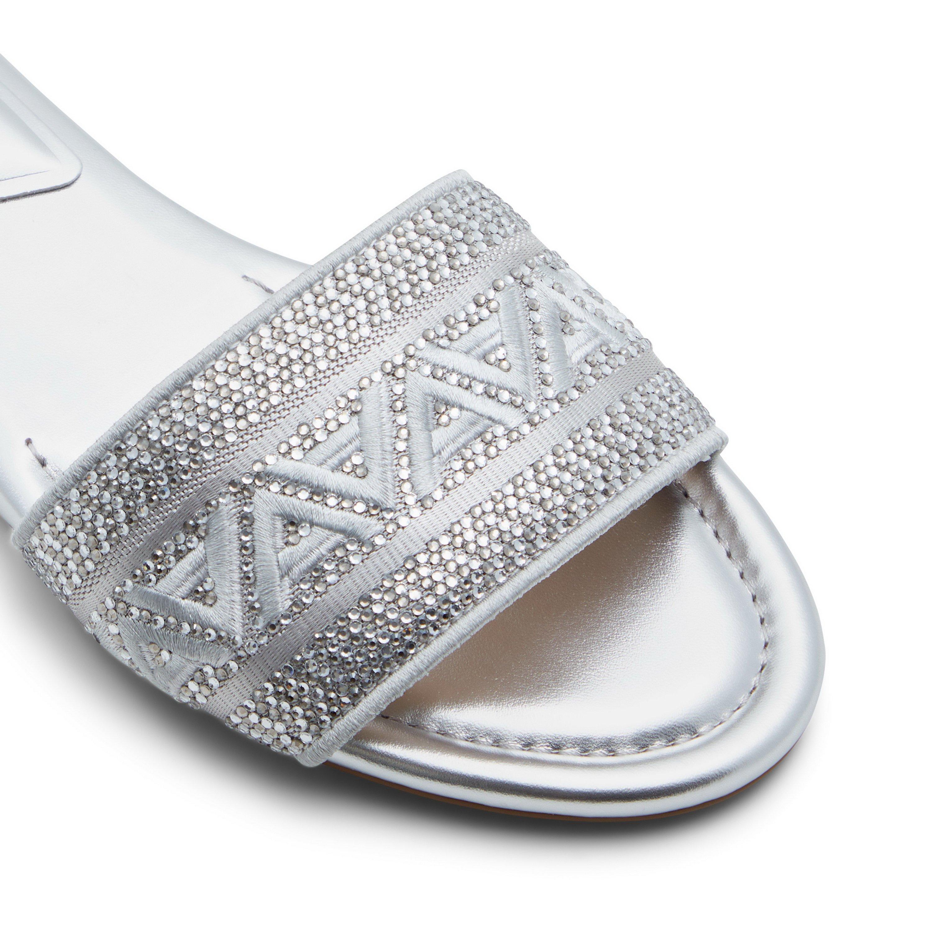 Silver - Aldo - Women's Ghalia Flat Sandals - 5