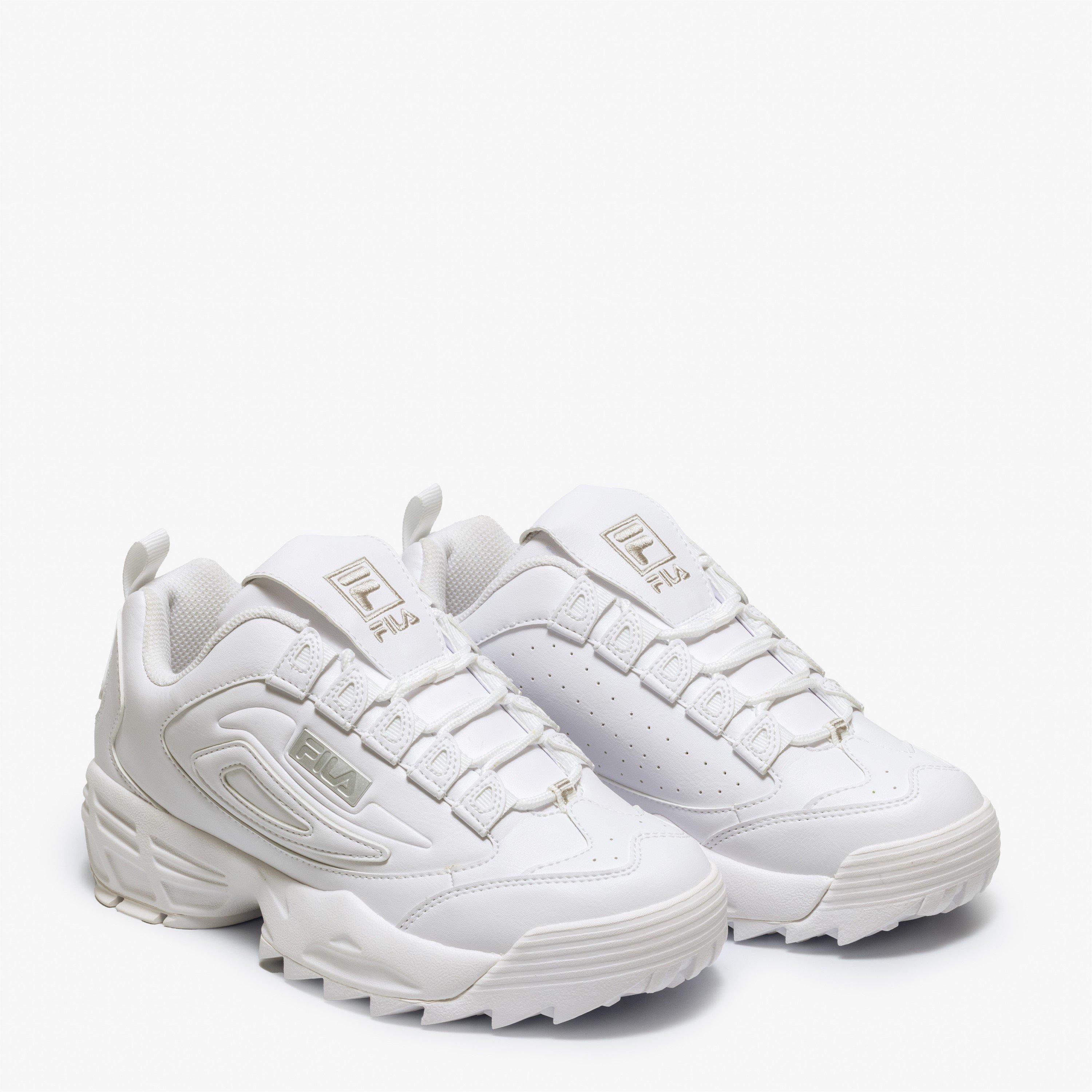 WHT/WHT/WHT - Fila - Fila DISRUPTOR 3 Womens Shoes - 2