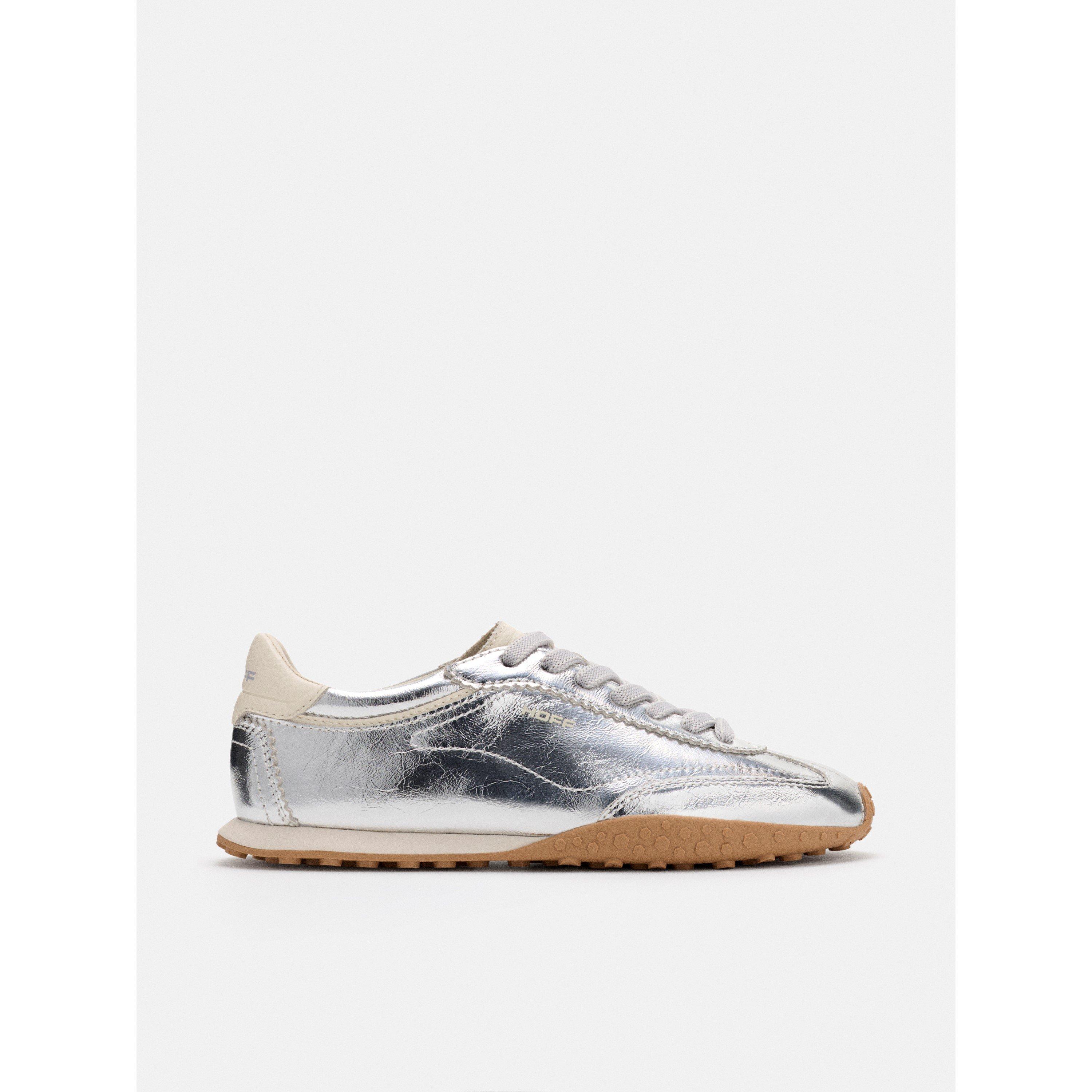 Hoff Women's Bridge Fl Low-Top Trainers - Silver - 4 (37)