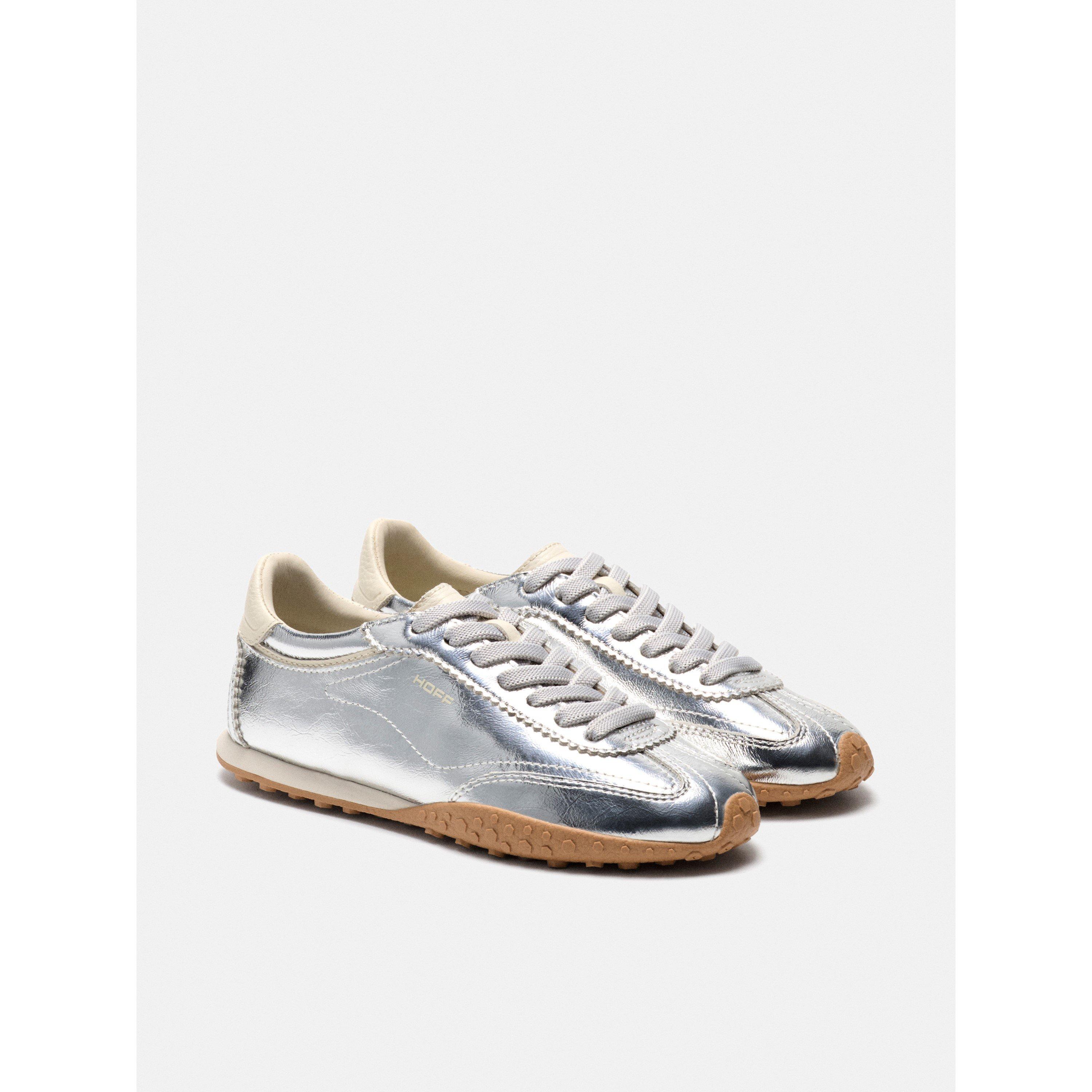 Silver - Hoff - Womens Bridge FL Low-Top Trainers - 2