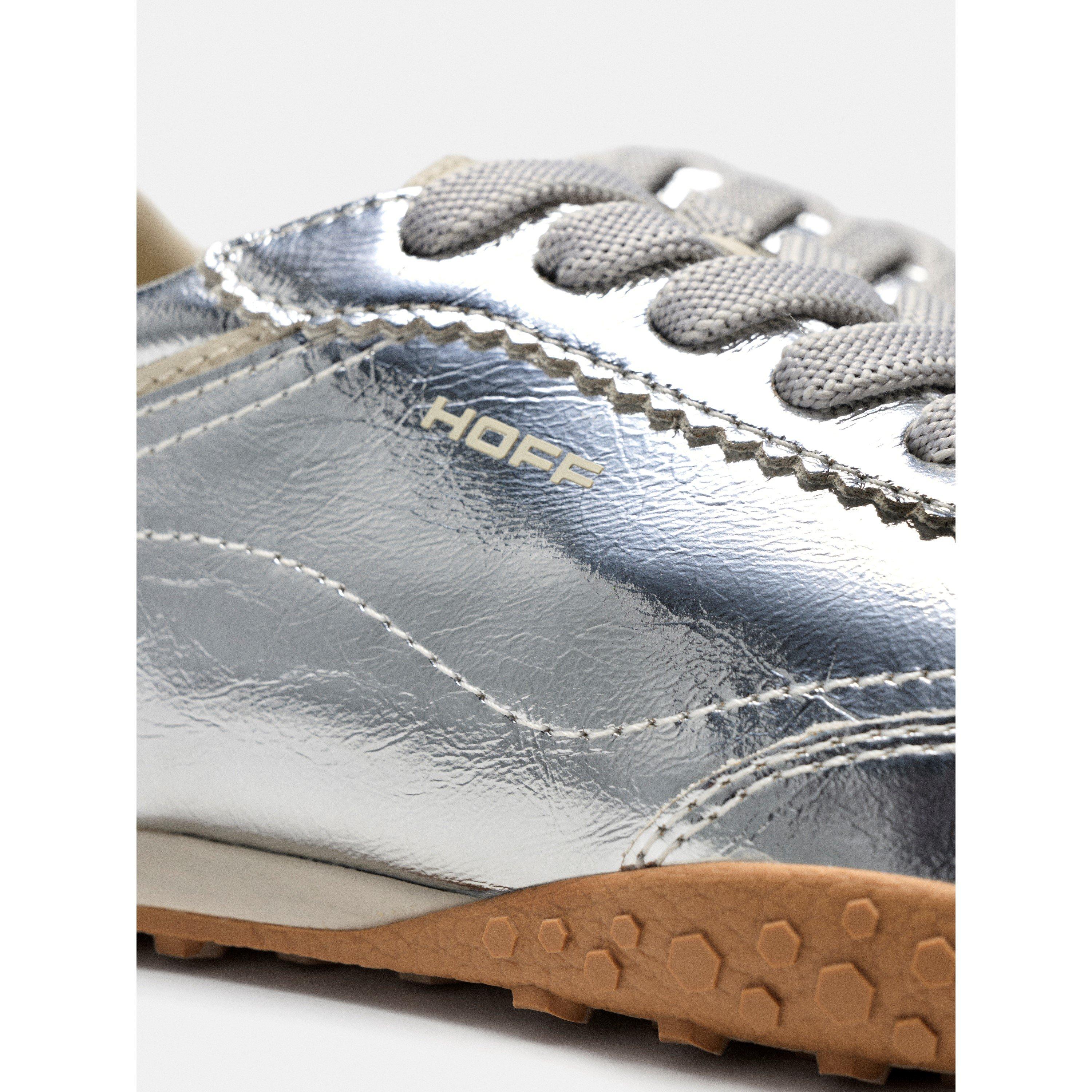 Silver - Hoff - Womens Bridge FL Low-Top Trainers - 3