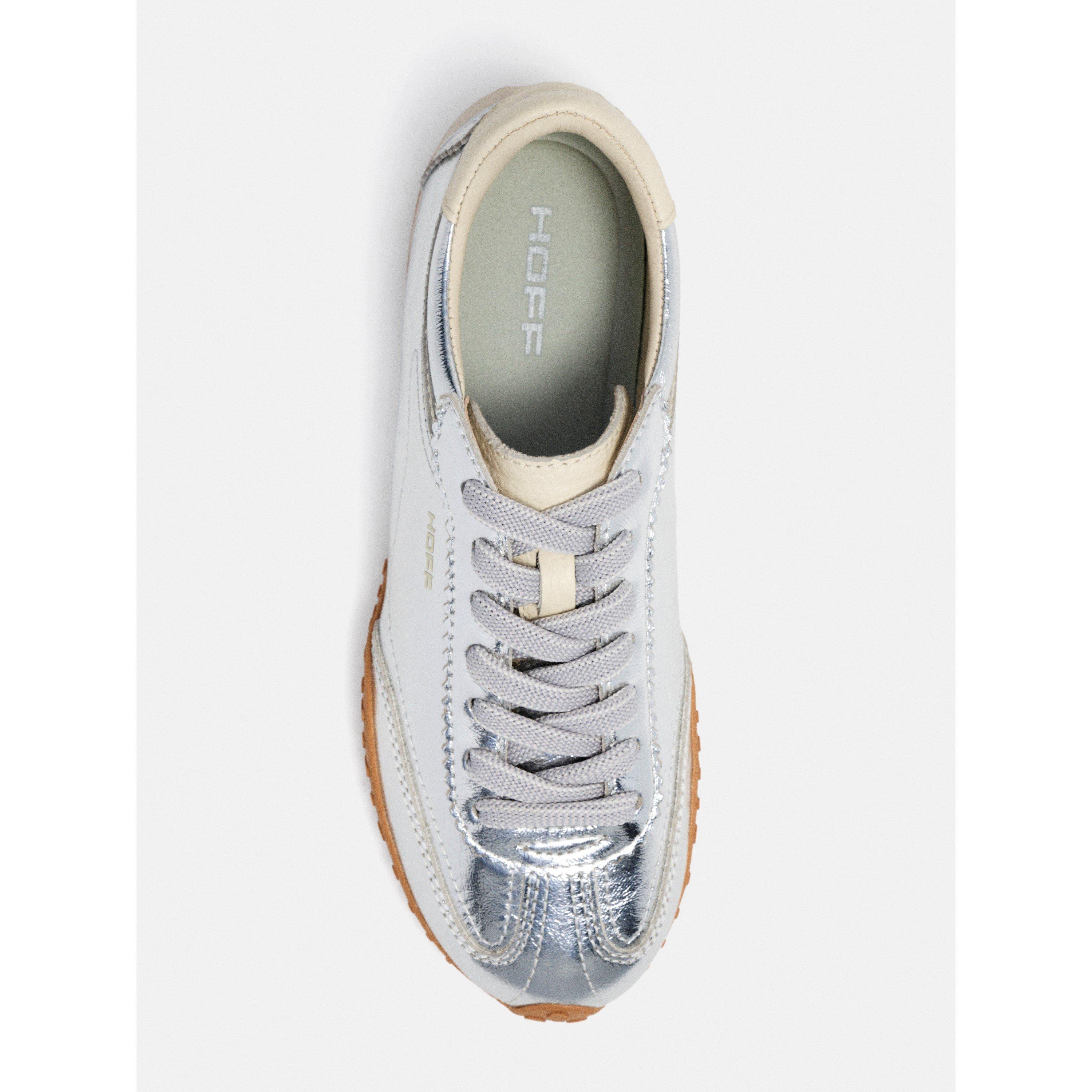Silver - Hoff - Womens Bridge FL Low-Top Trainers - 6