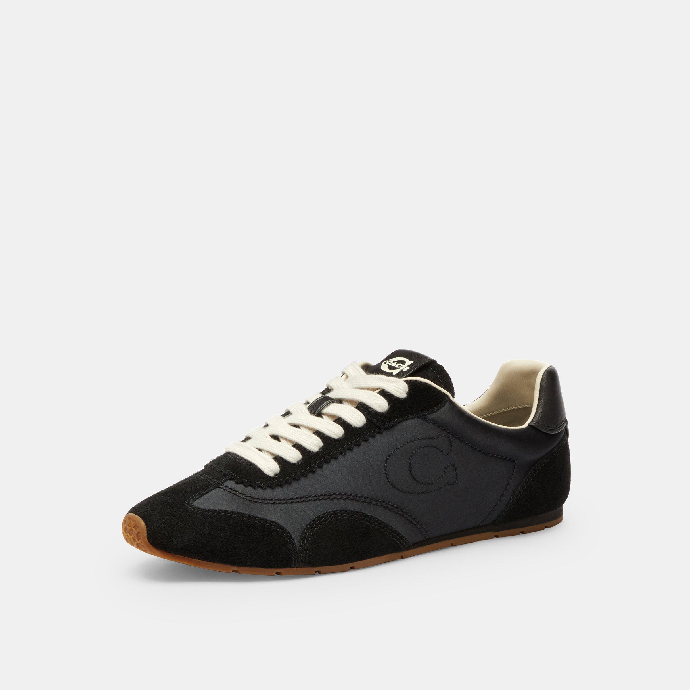 Black/Chalk - Coach - Coach Flat Sneaker - 2