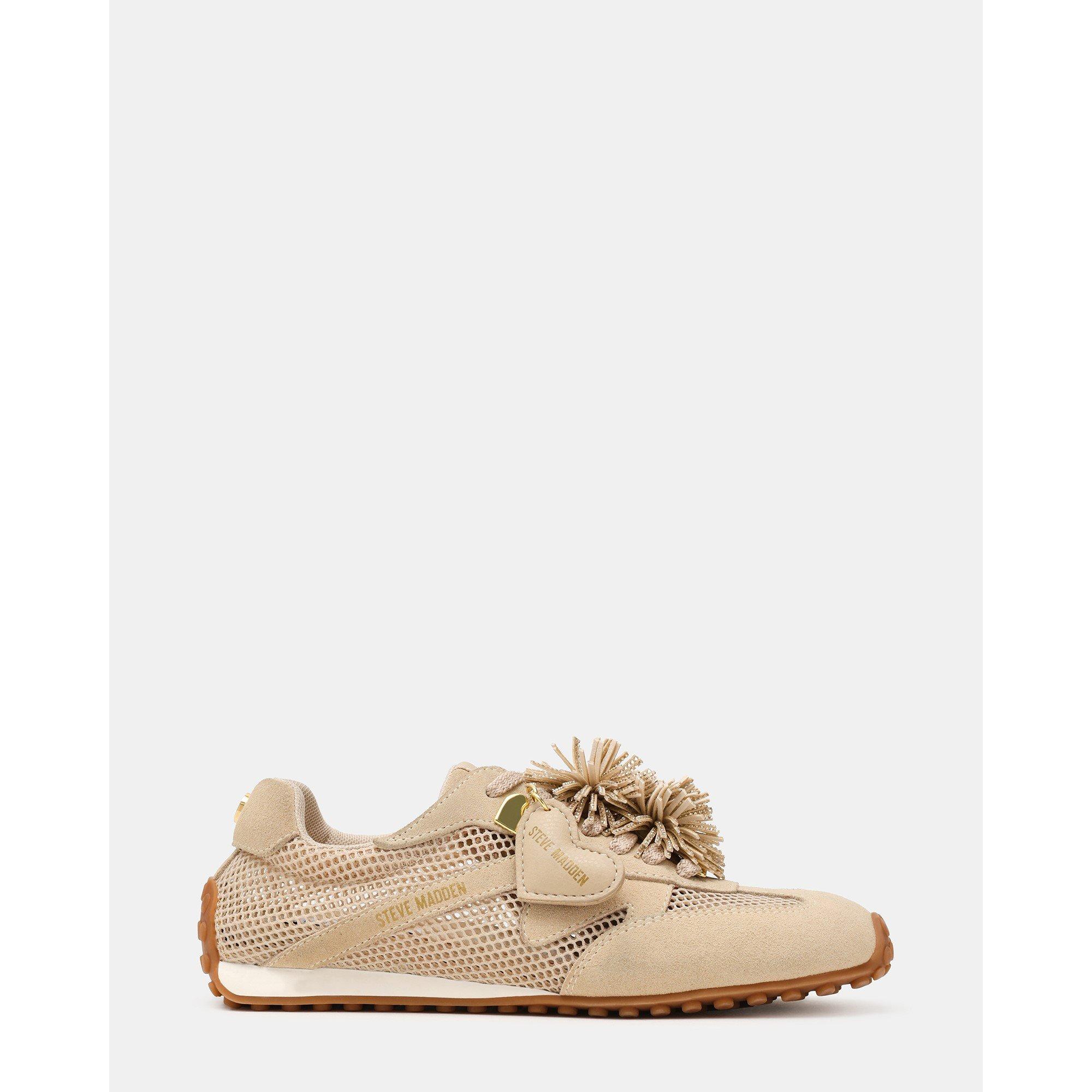 Steve Madden Women's Low-Top Trainers - Sand - Size 7 (40)