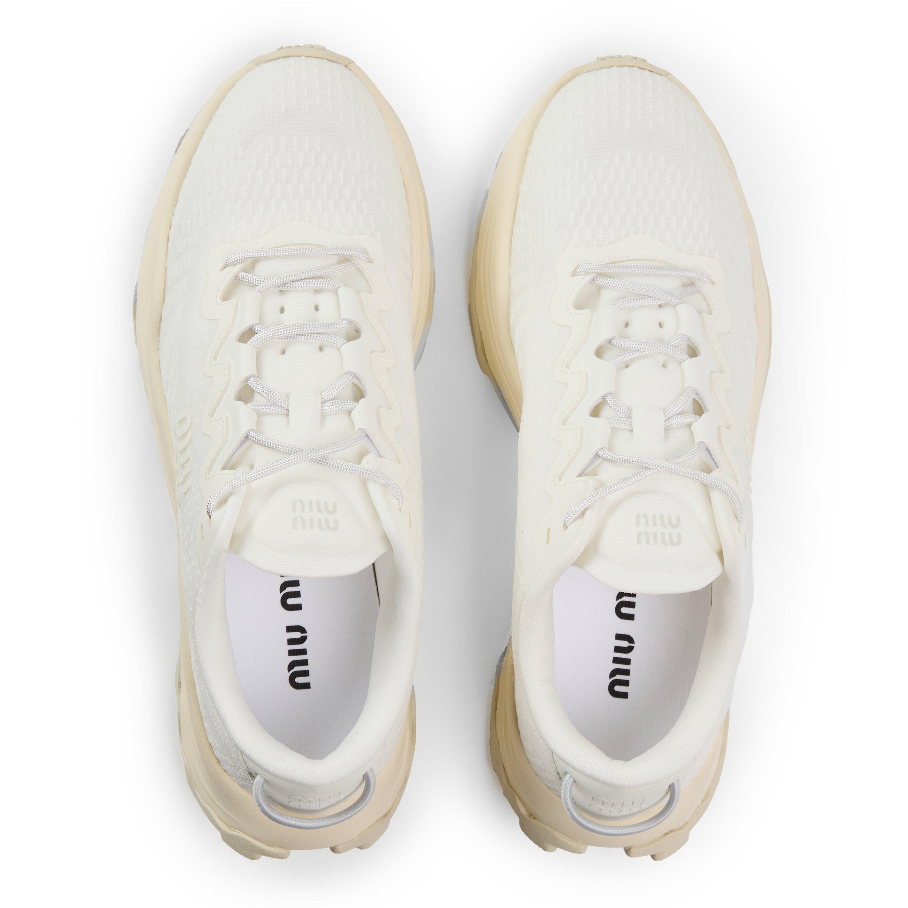 Bianco - Miu Miu - Women's Energy Trainer Runners - 5