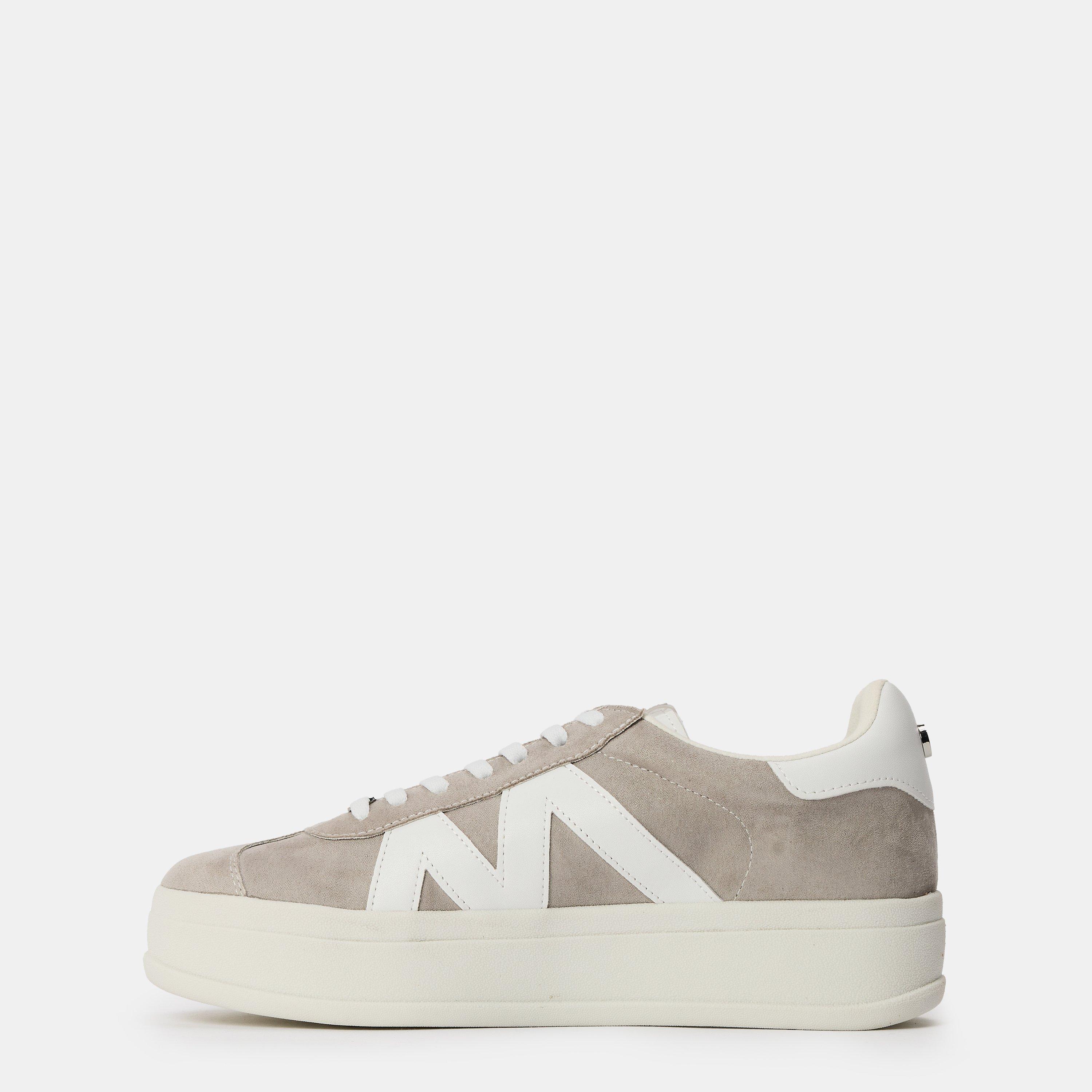 Graues Wildleder - Steve Madden - Women's Opponent Low-Top Trainers - 2