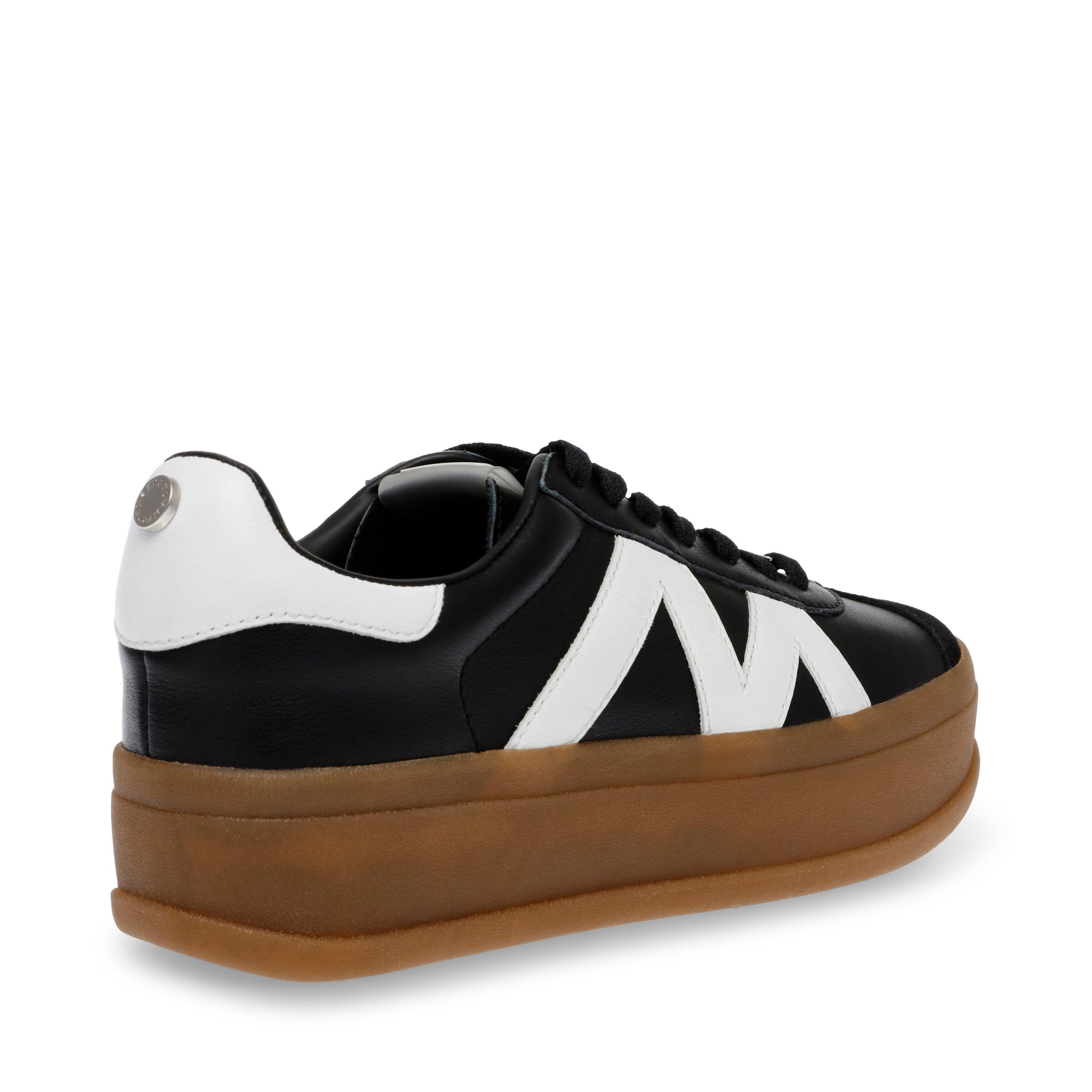 Black/Whte - Steve Madden - Women's Opponent Low-Top Trainers - 3