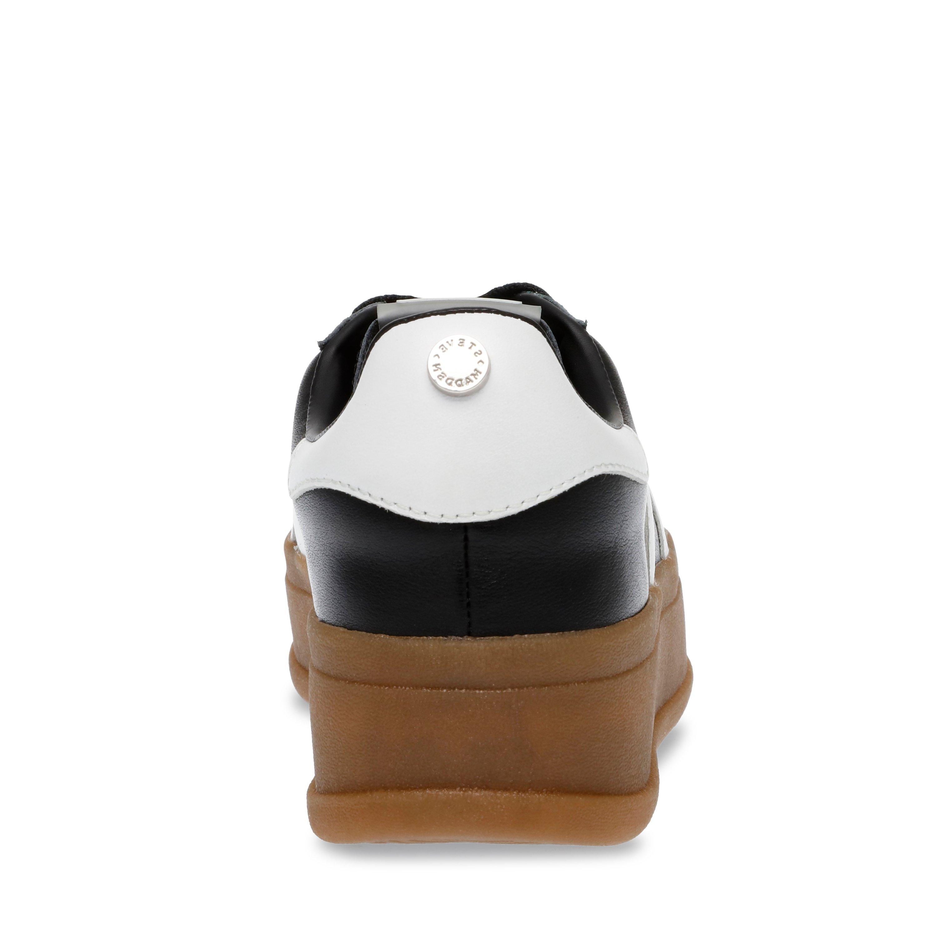 Black/Whte - Steve Madden - Women's Opponent Low-Top Trainers - 5