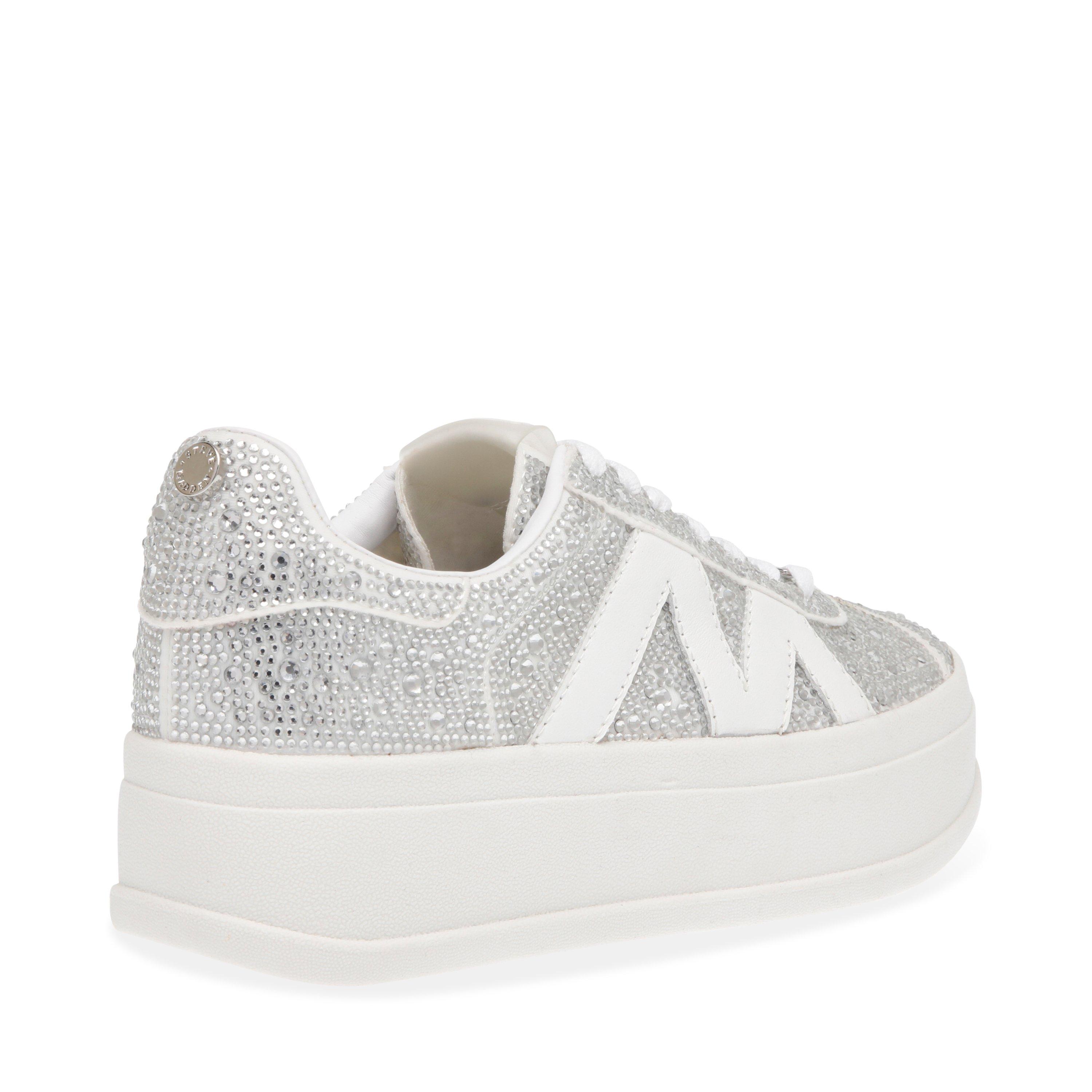 Rhinestone - Steve Madden - Women's Opponent Low-Top Trainers - 3