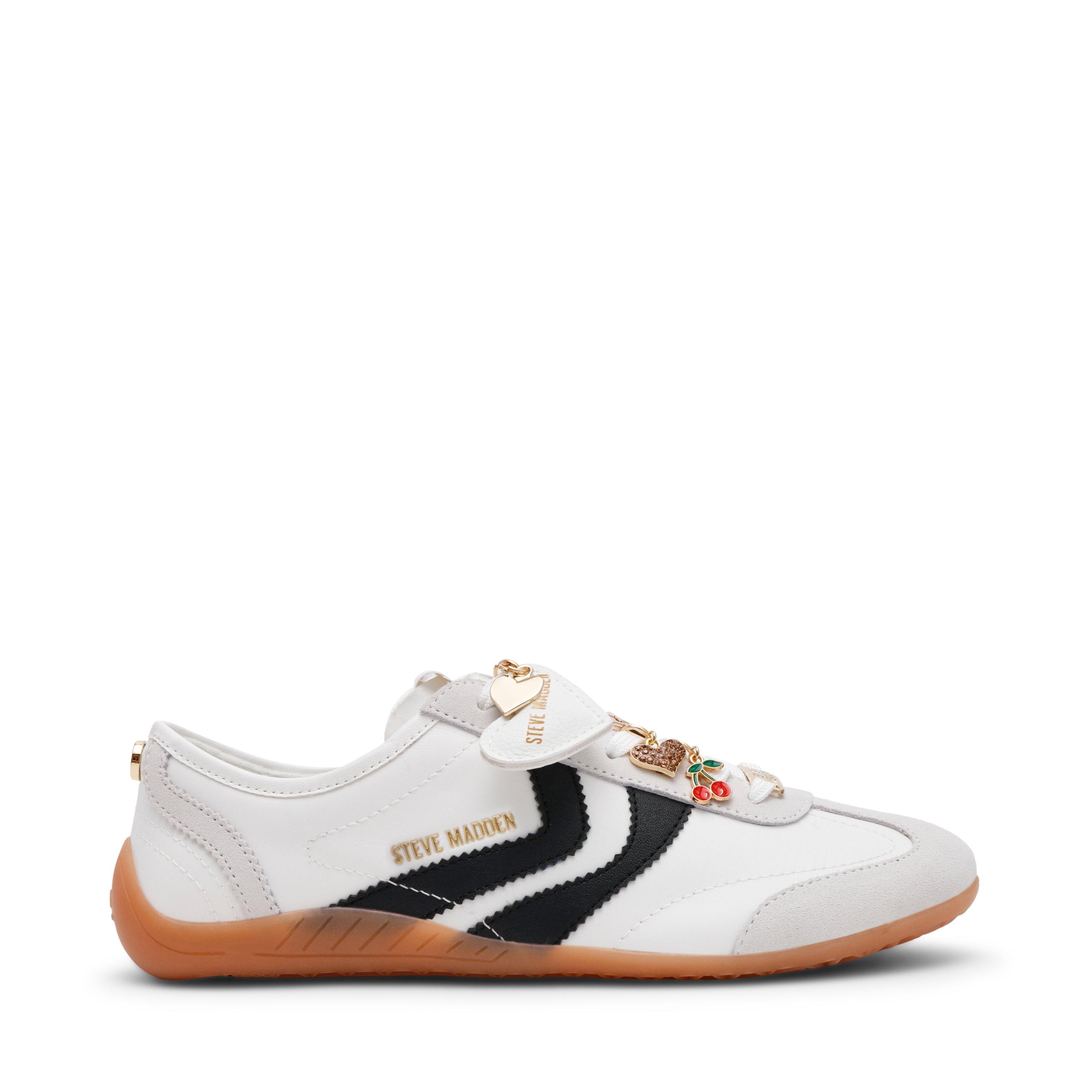 Steve Madden Women's Low-Top Trainers - White/Black - 6 (39)