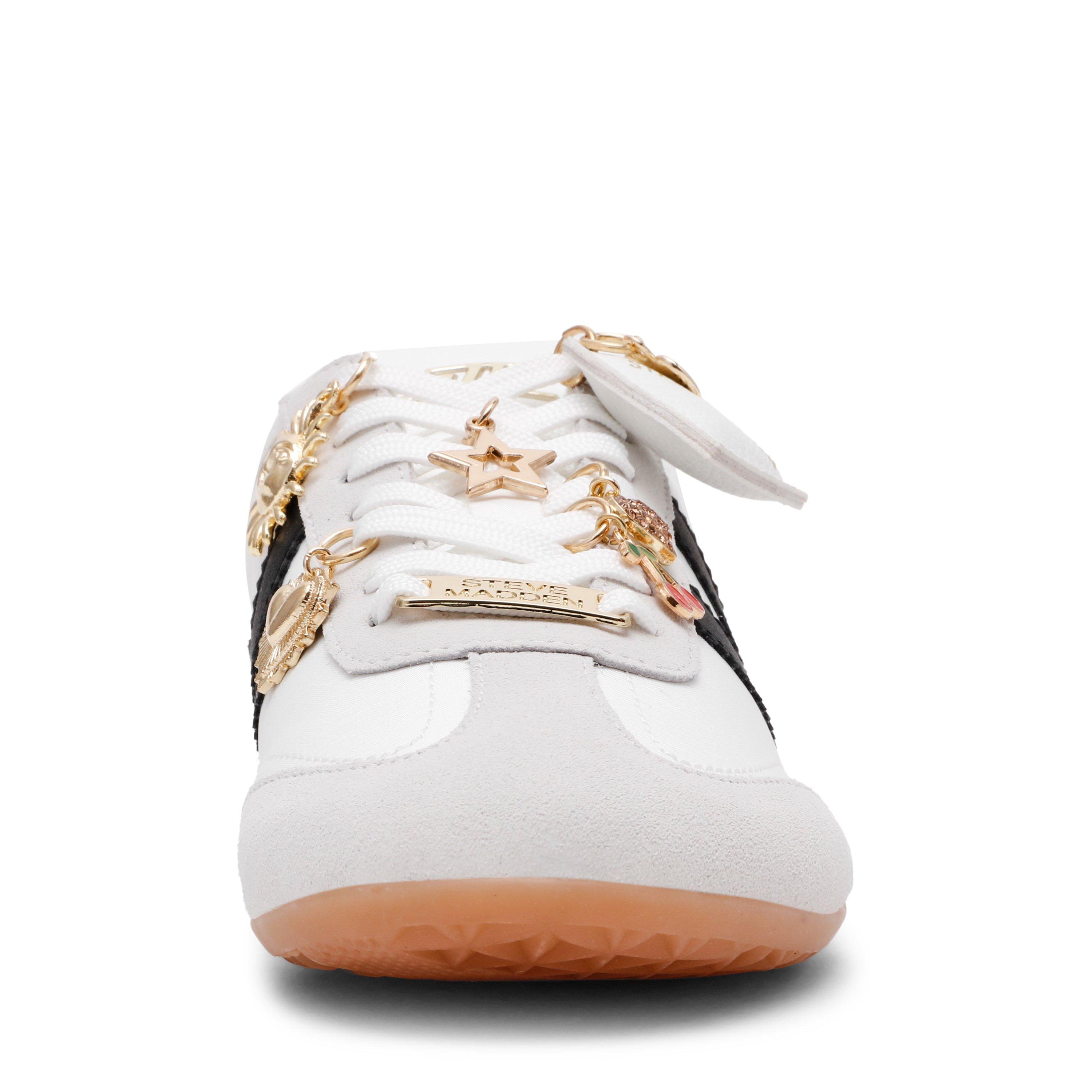 White/Black - Steve Madden - Madden Bassett Snkr Ld63 - 4